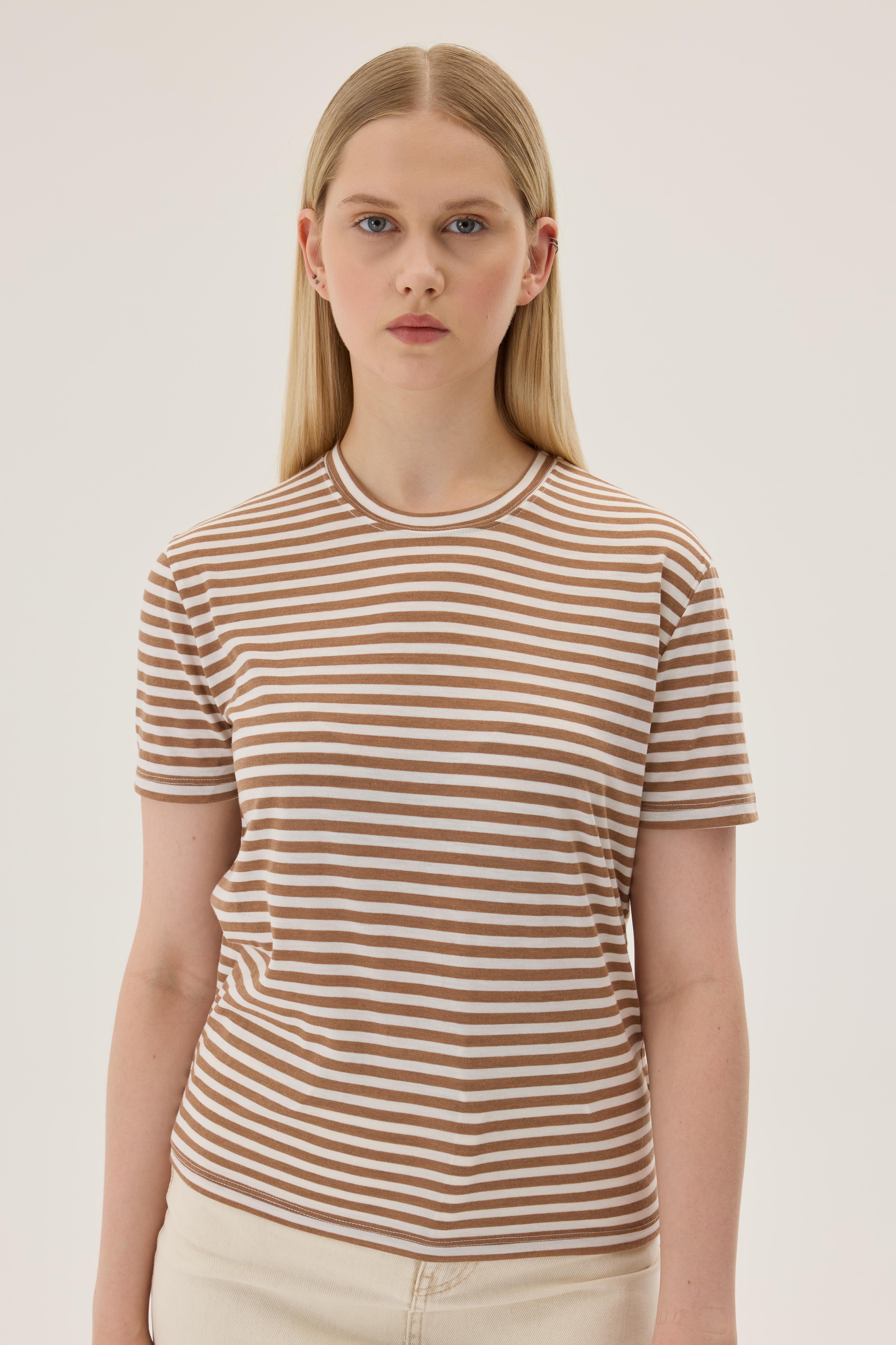 Striped Basic T-shirt