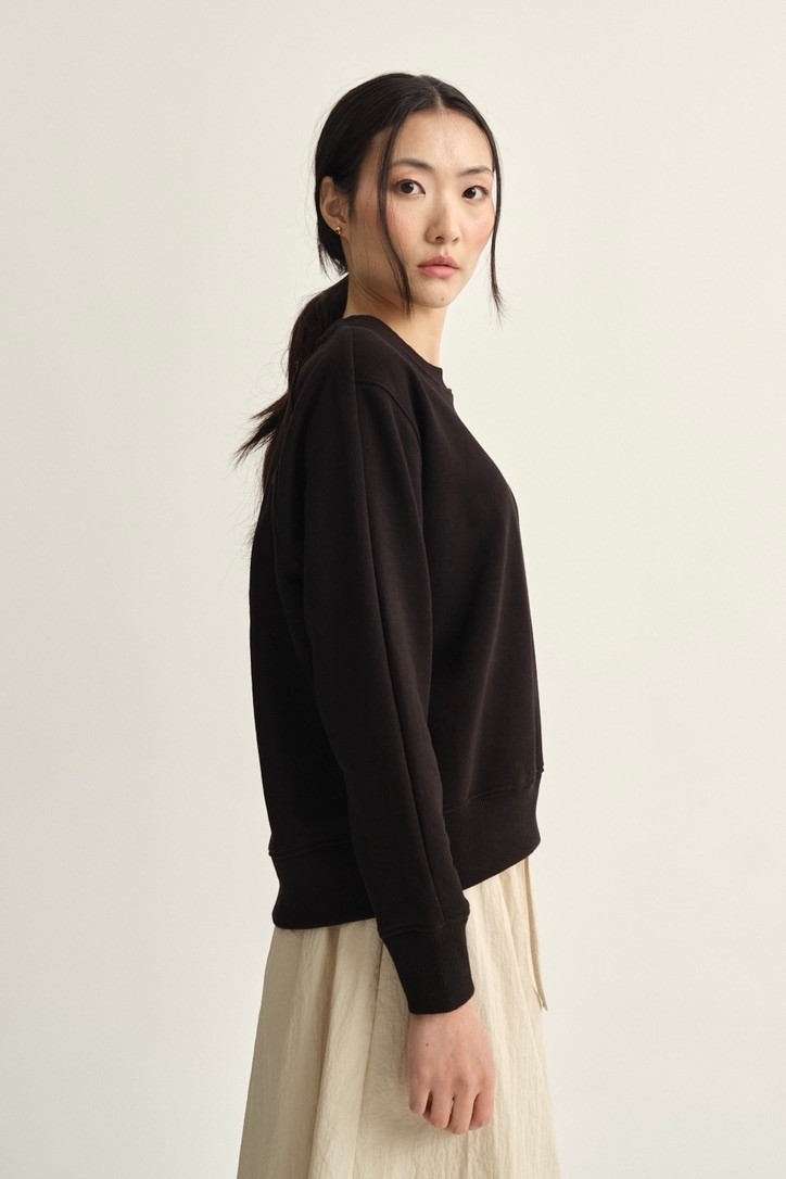 Basic sweatshirt  - black