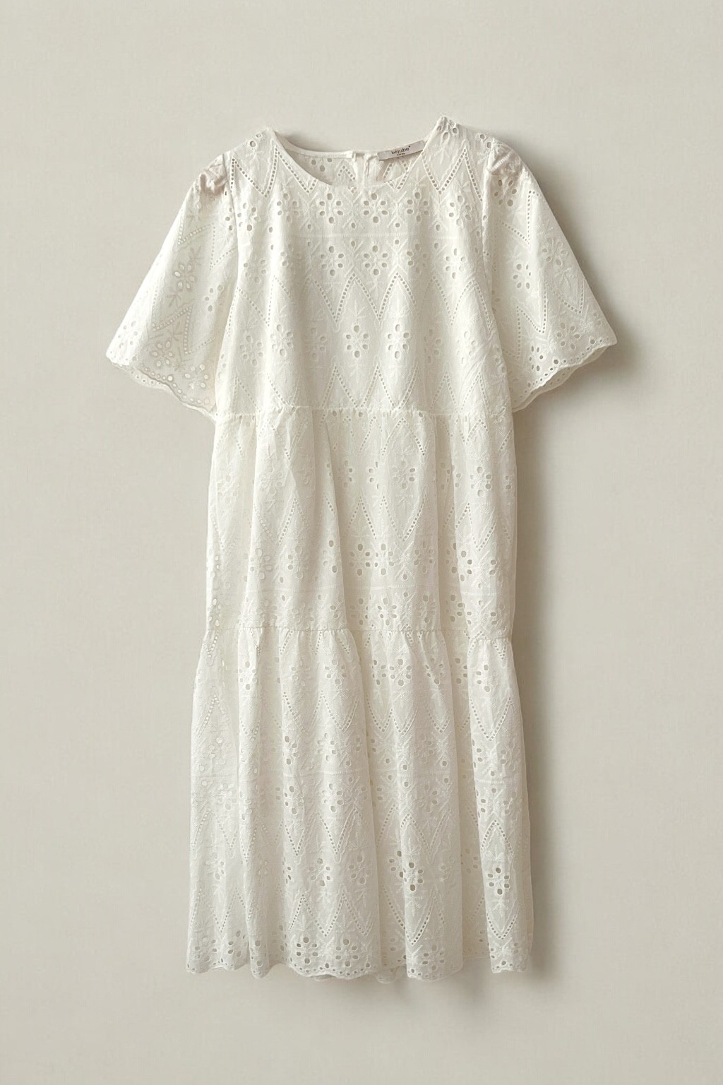 Broderie anglaise elbise 