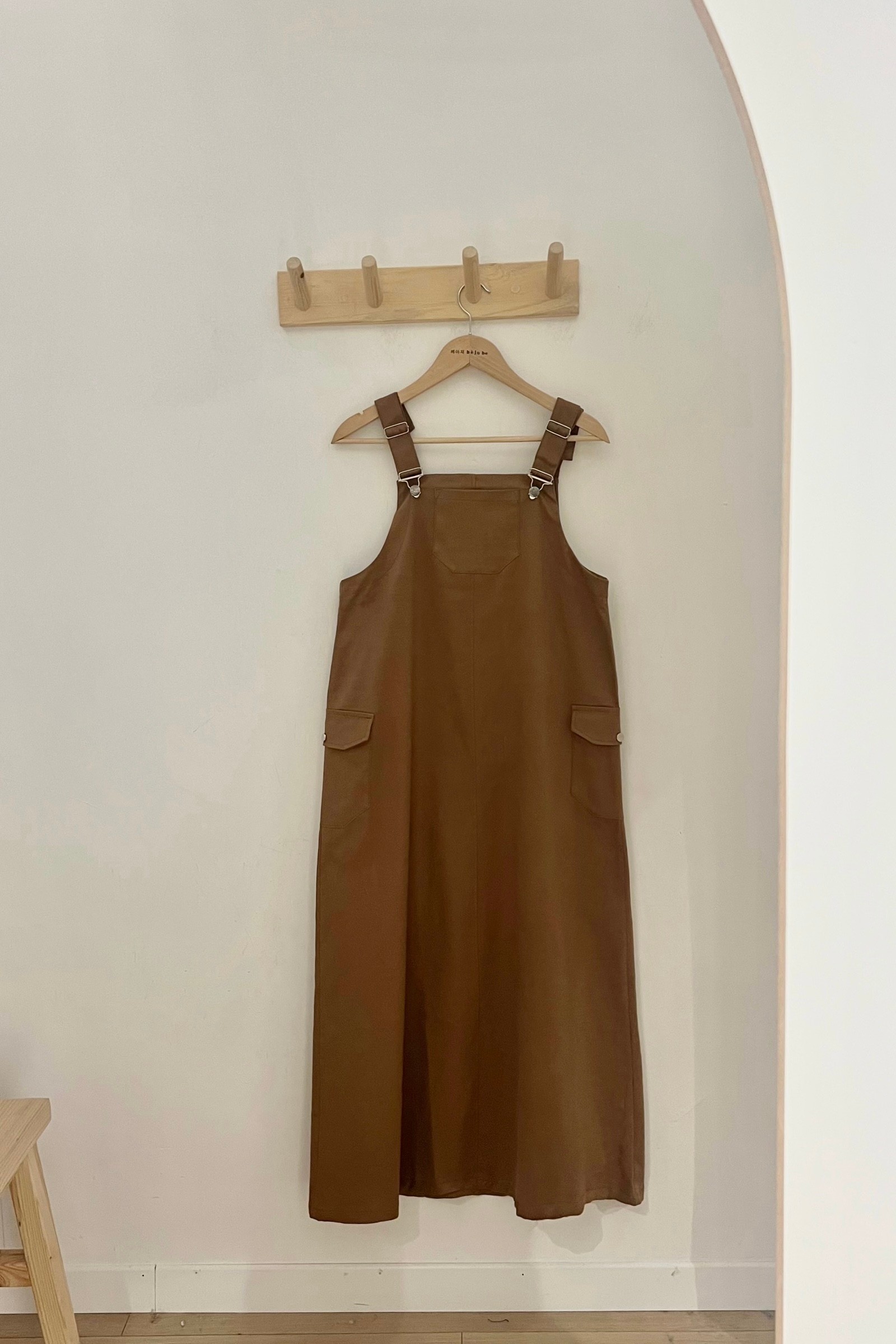 Gabardin salopet  - brown