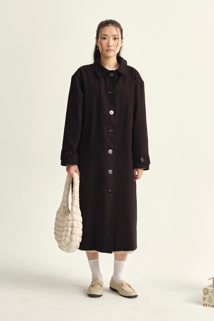 Gabardine Trench Coat