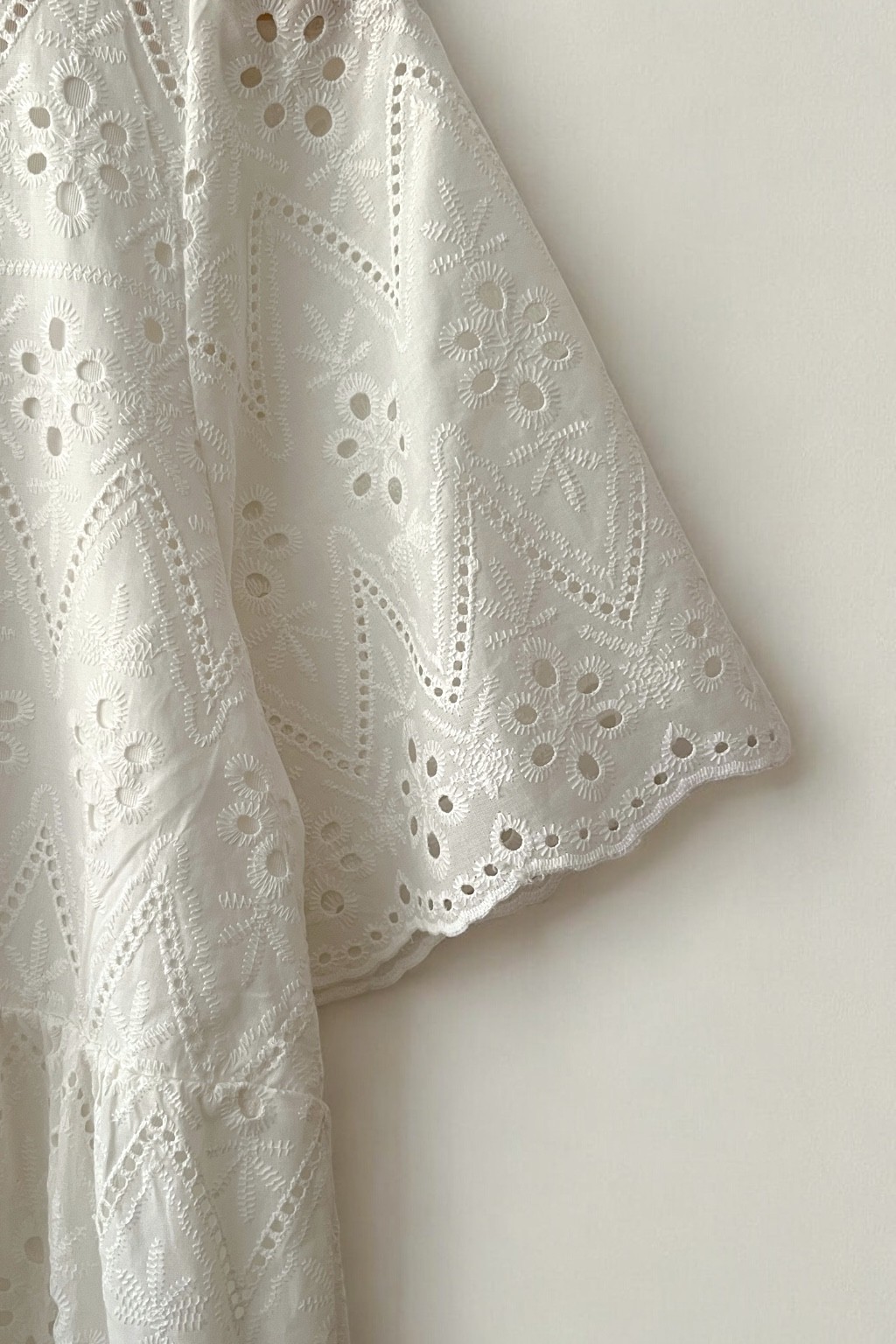 Broderie anglaise elbise 