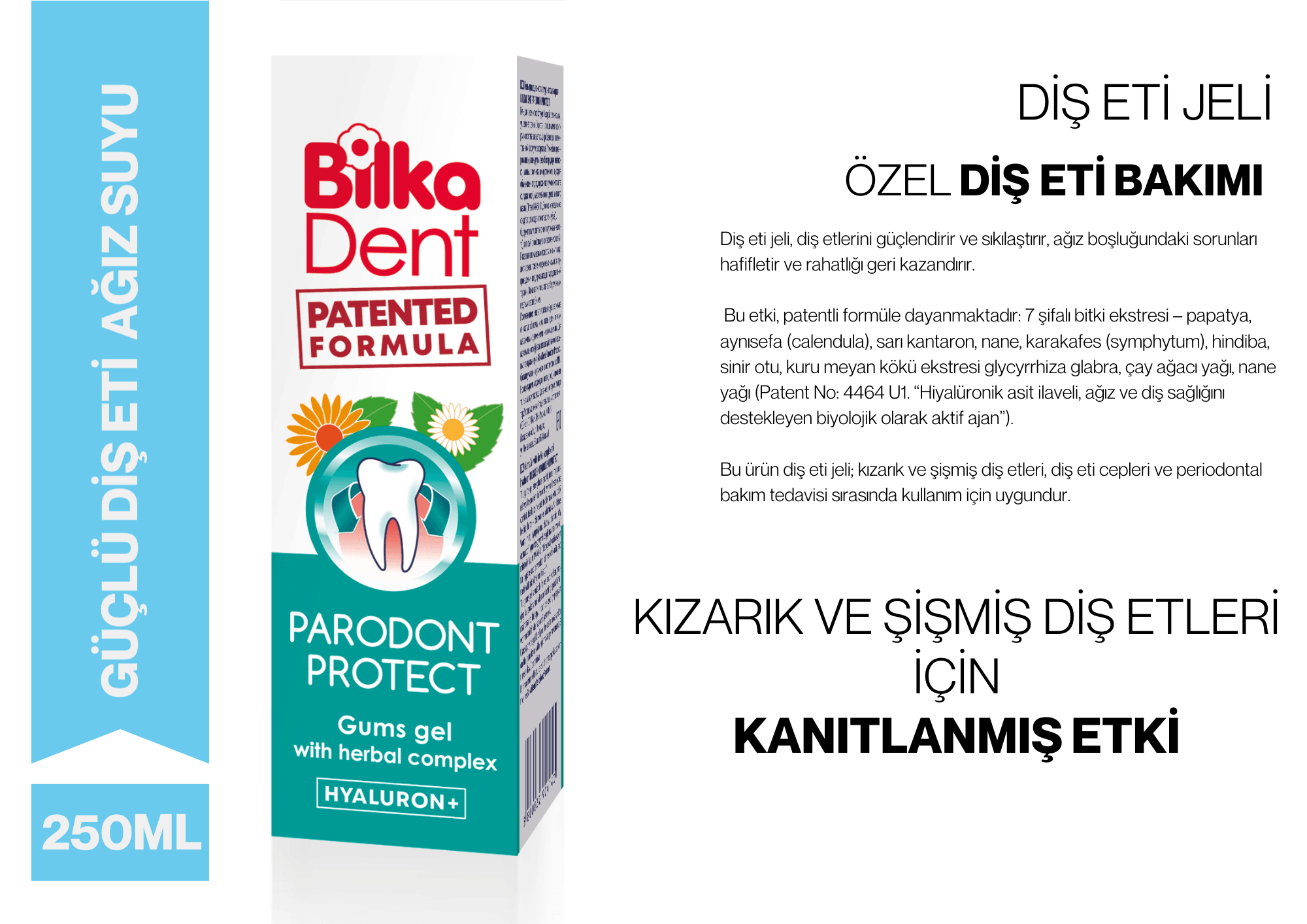 Parodont Protect Diş Eti Jeli PATENTED FORMULA HERBAL COMPLEX