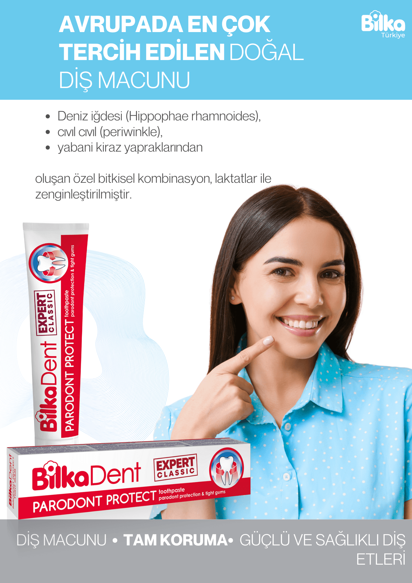 Parodont Protect Diş Macunu Koruma & Sıkı Diş Etleri - Classic