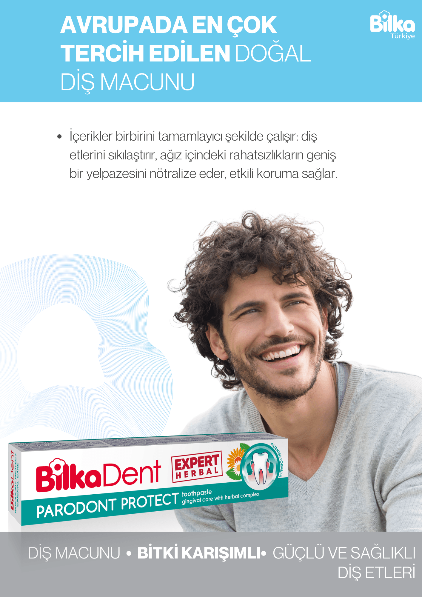 Parodont Protect Diş Macunu Dişeti Bakımı HERBAL COMPLEX