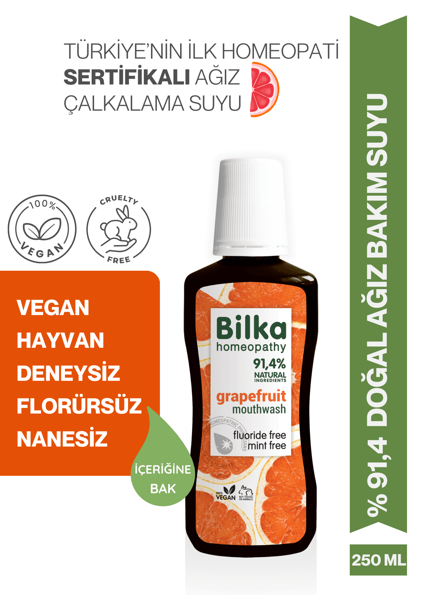 Homeopati Ağız Bakım Suyu - GREYFURT