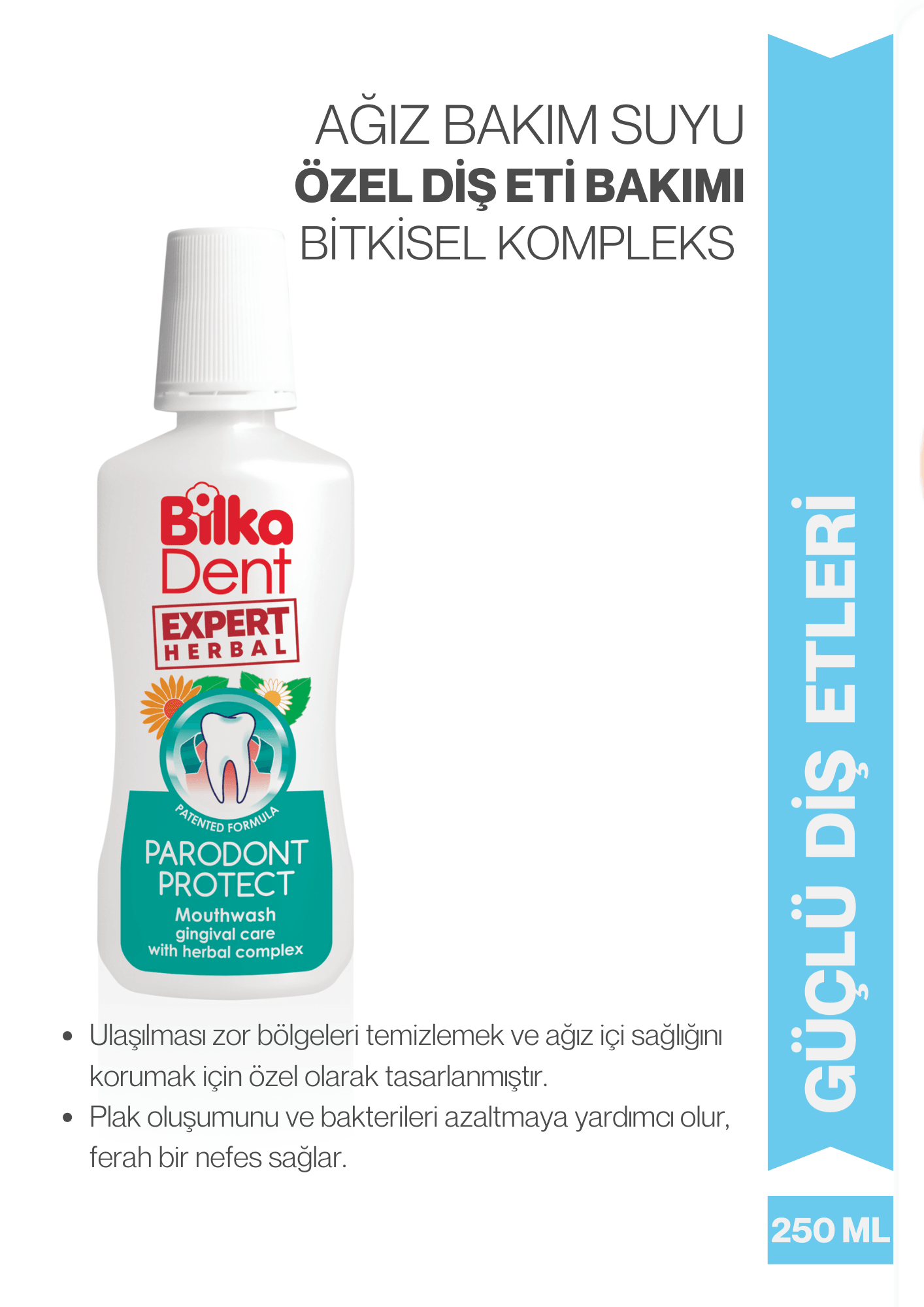 Parodont Protect Ağız Bakım Suyu HERBAL COMPLEX