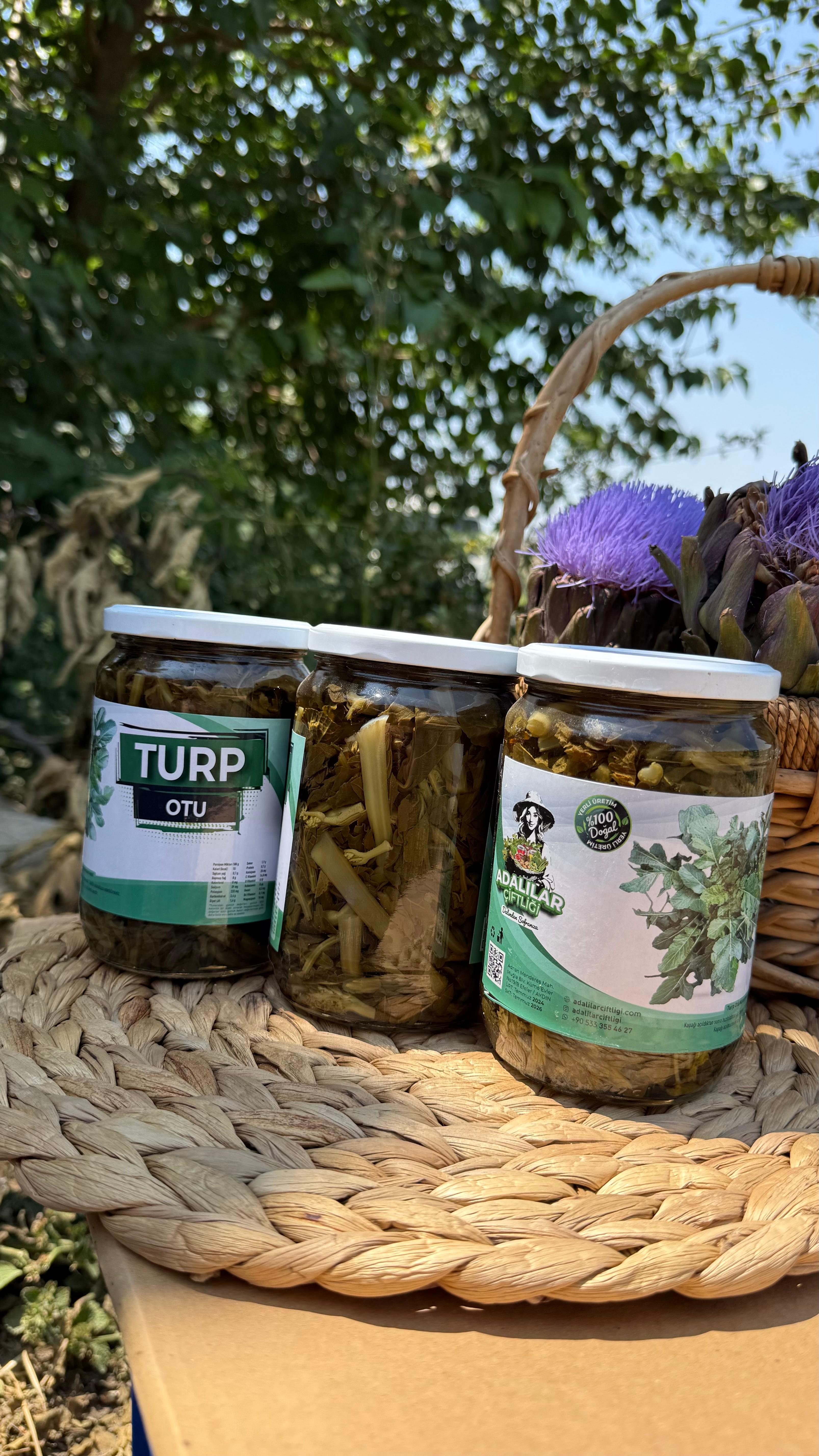 Turp Otu Konservesi 