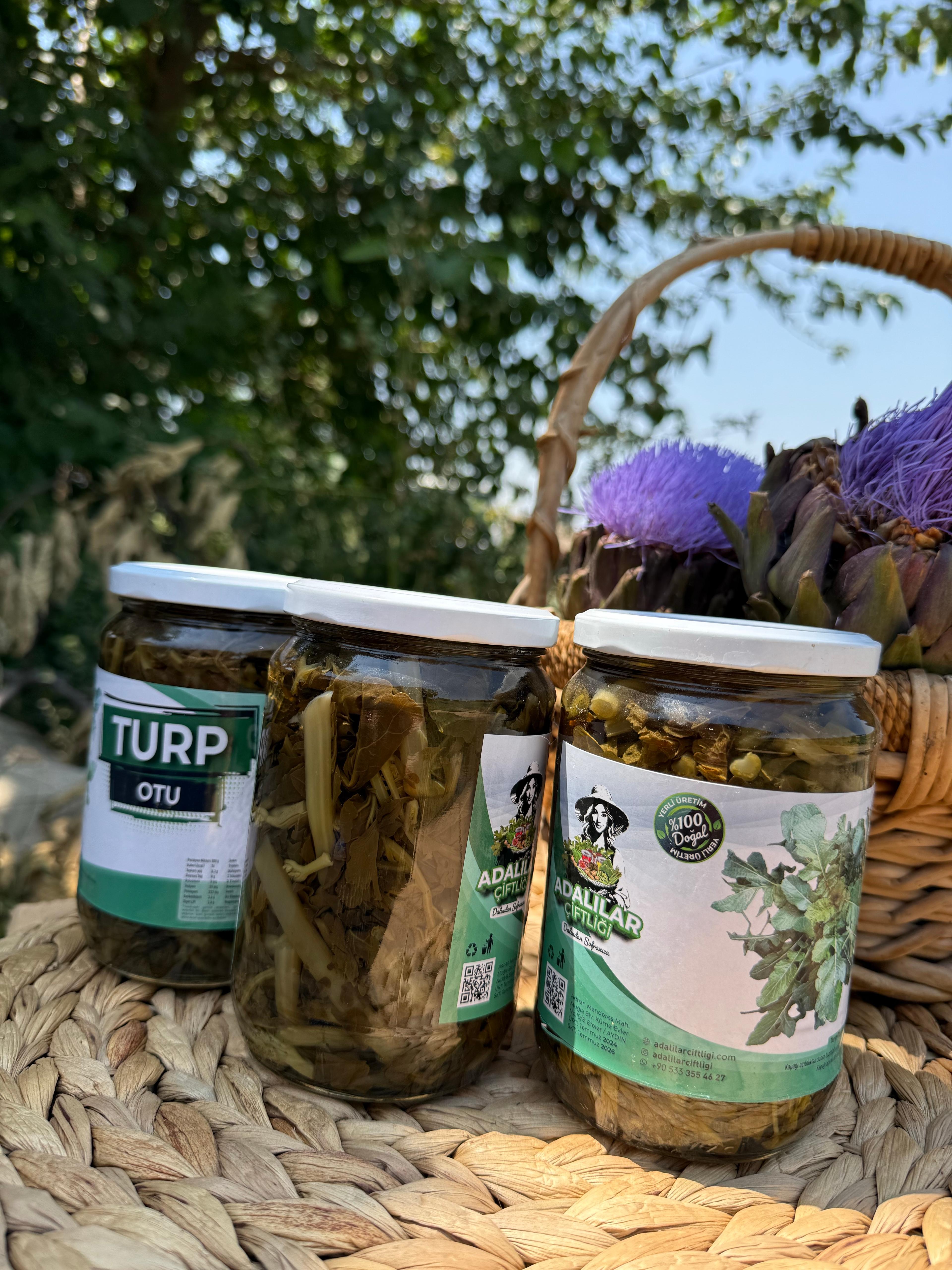 Turp Otu Konservesi 