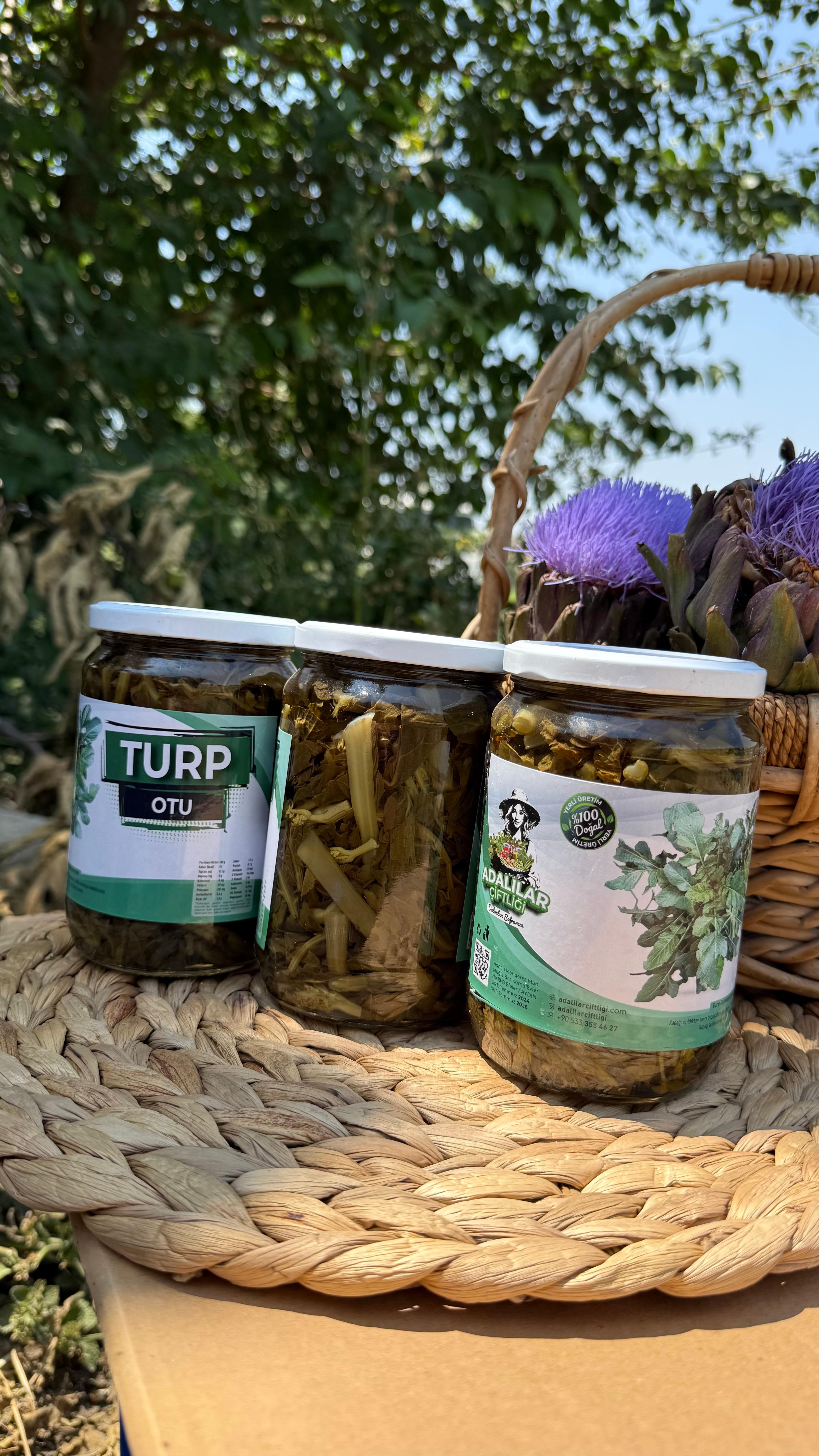 Turp Otu Konservesi 