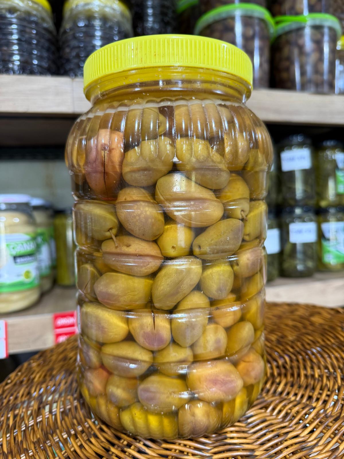 Duble Boy Yeşil Zeytin ( 3000 gr )