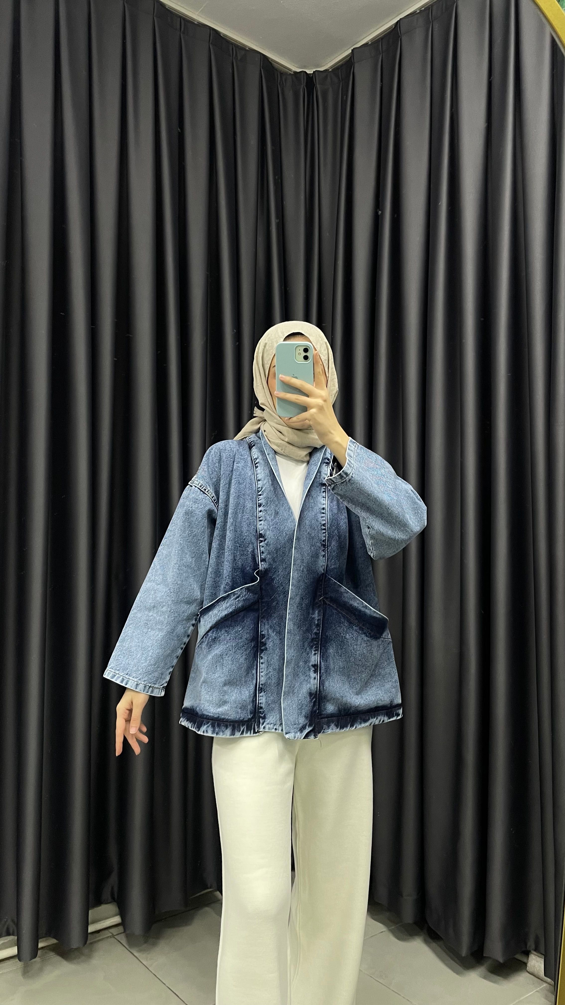 Denim Kot Ceket 