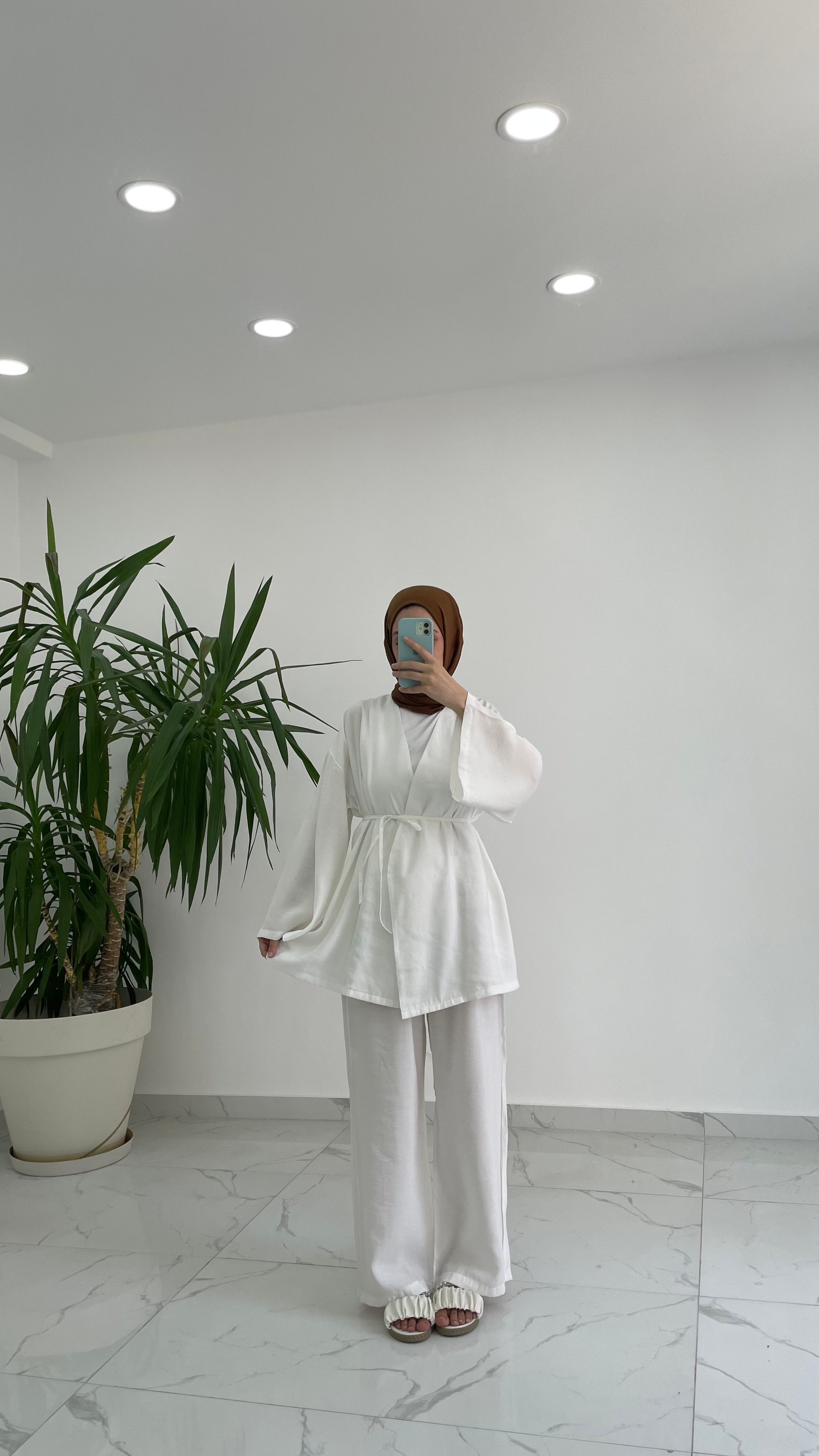 Lova Kimono Takım - Beyaz