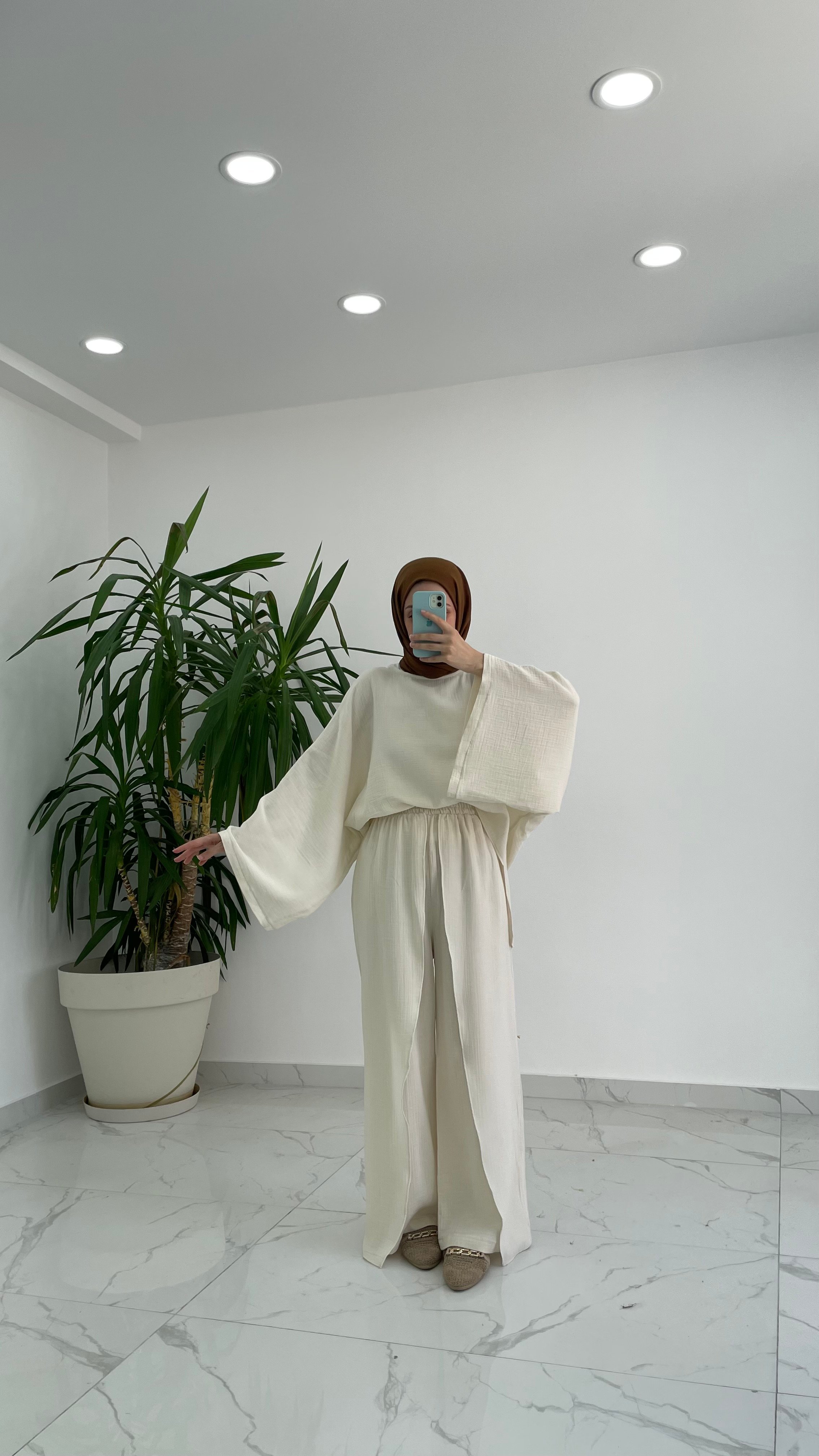 Lana Müslin Tulum Takım