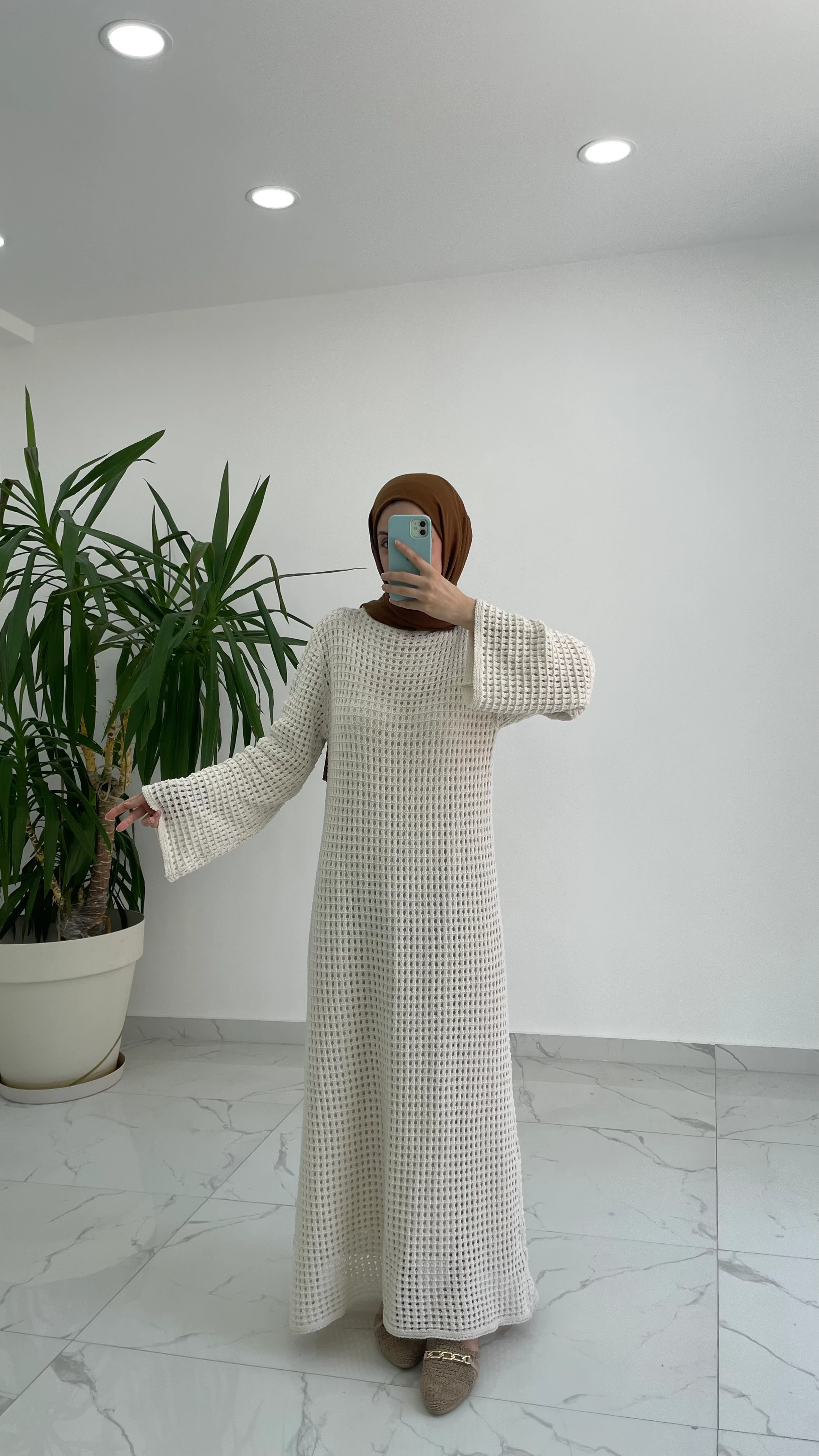 Joli Ajur Triko Elbise