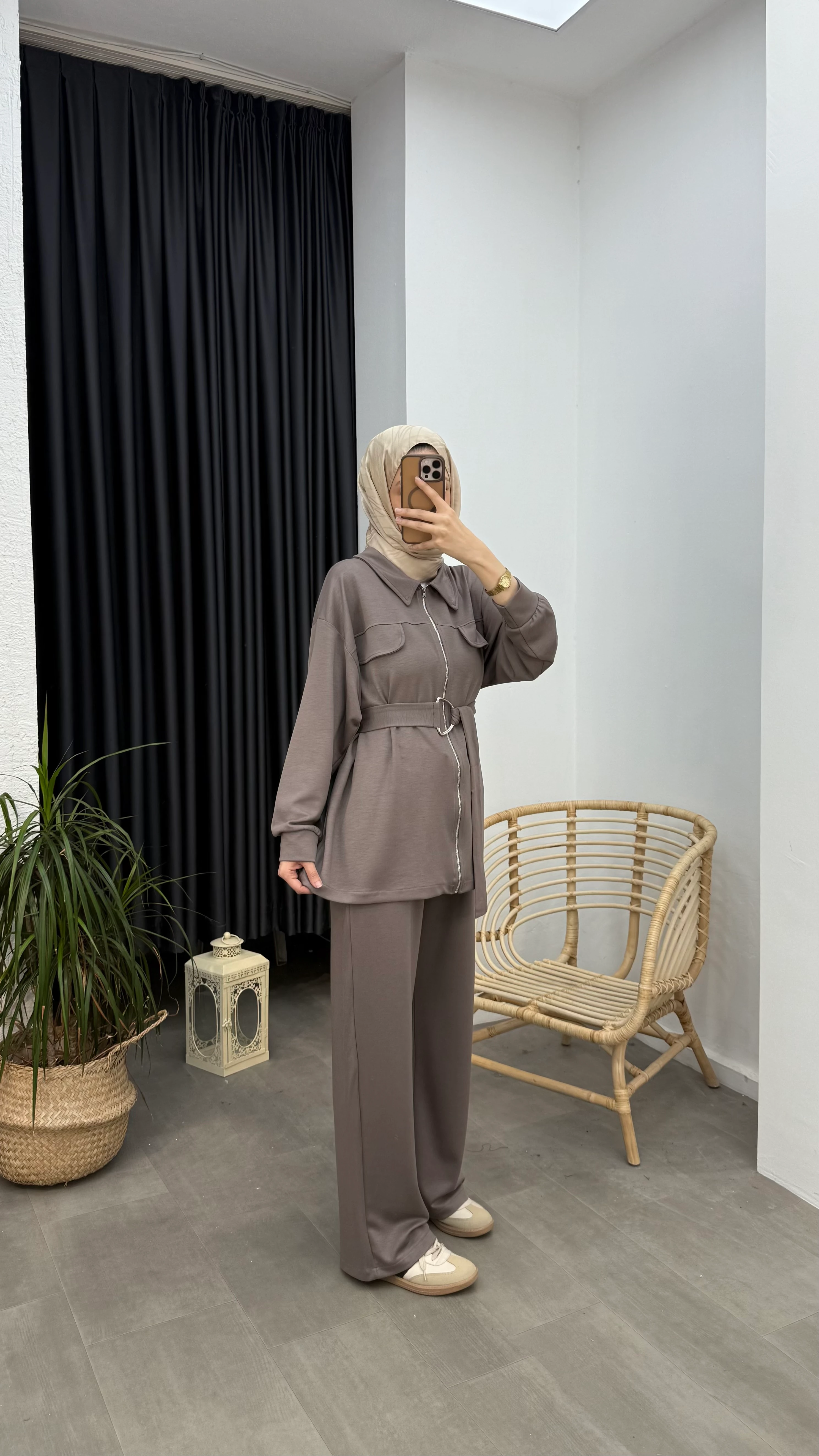 Cep Detaylı Oysho Takım