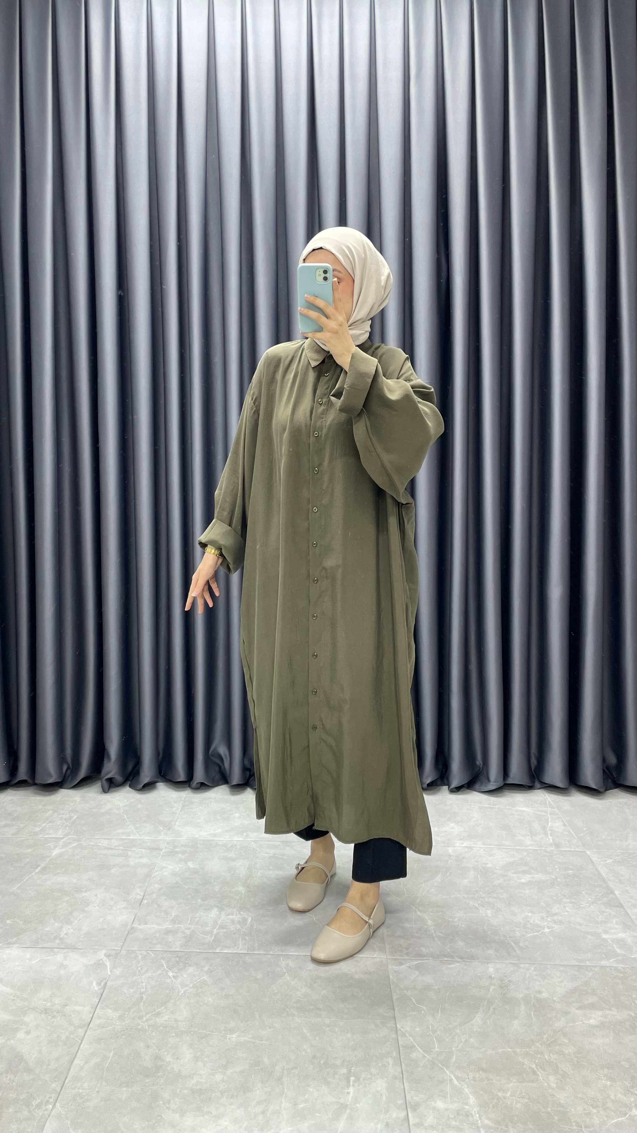 Soft Tencel Kumaş Gömlek 