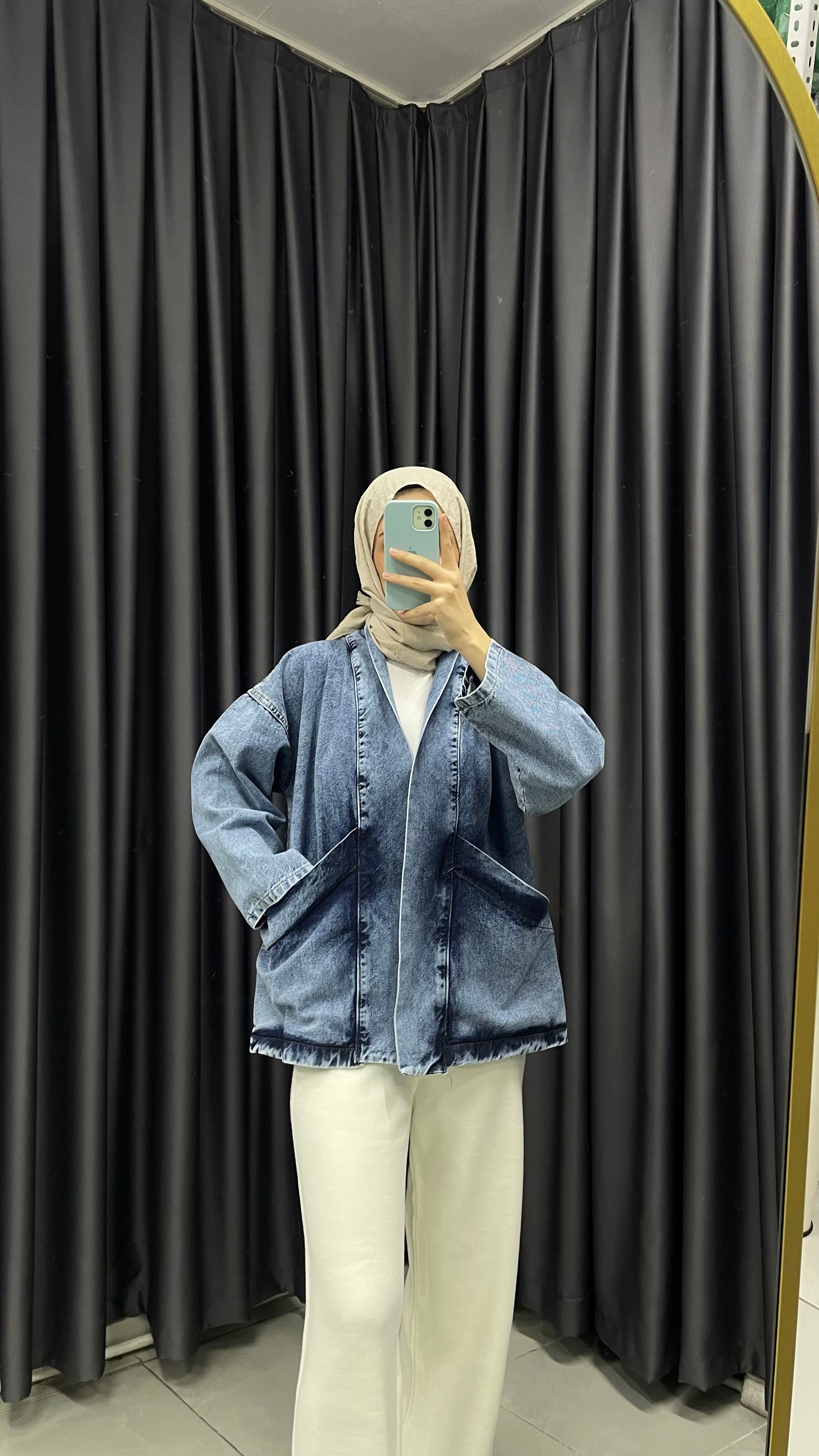 Denim Kot Ceket 