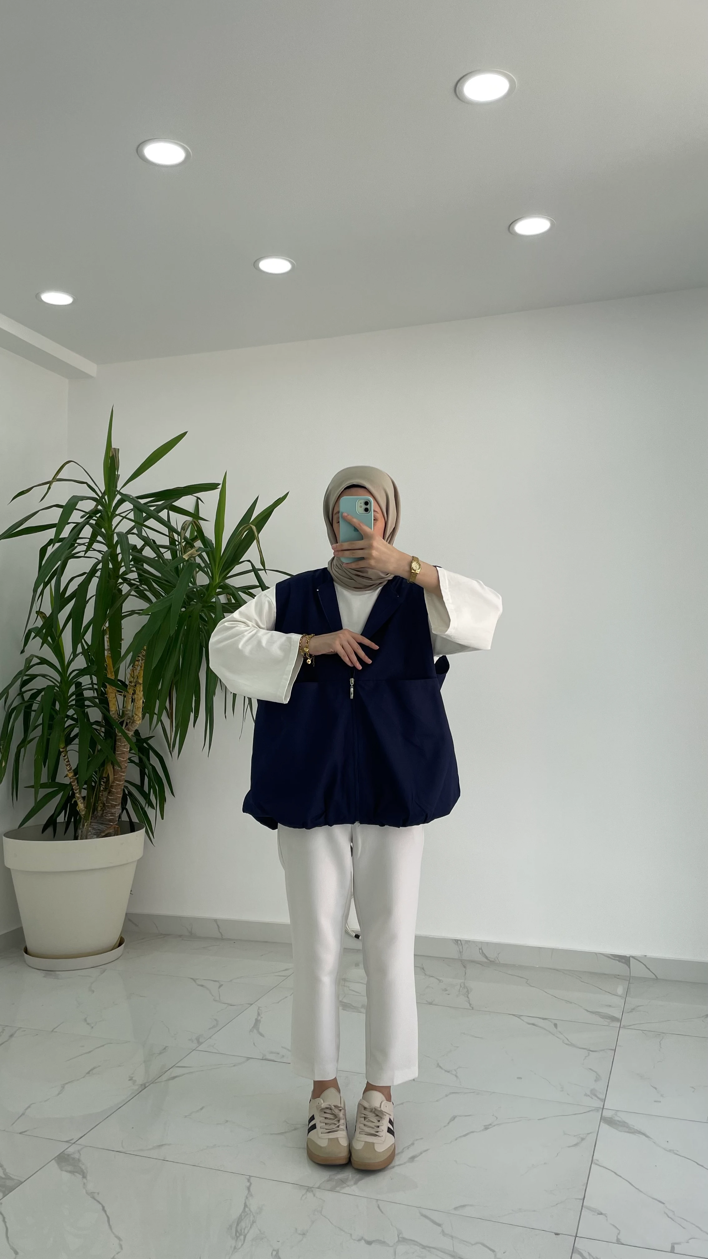 HM Marka Bomber Yelek - Lacivert