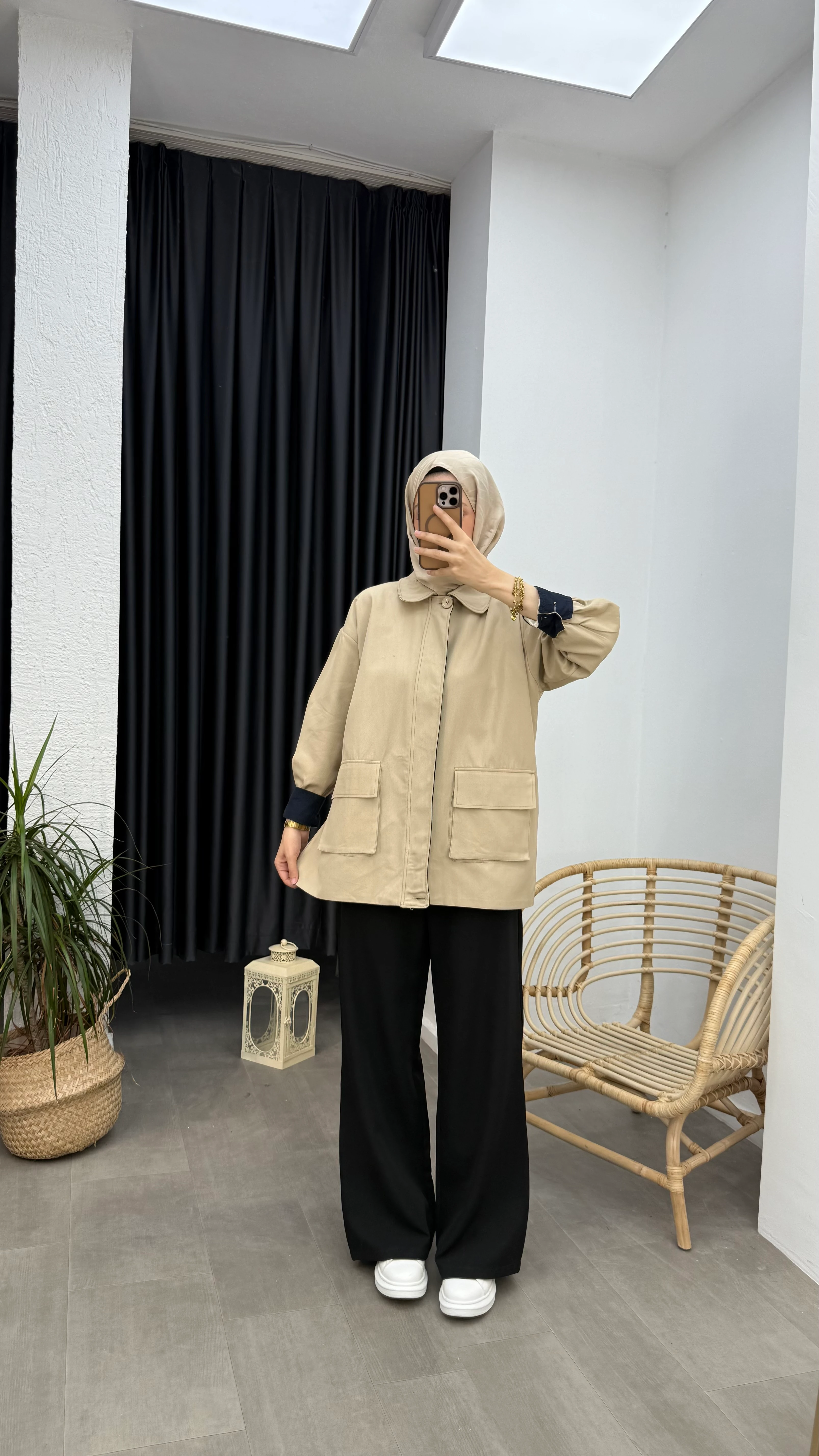 Gabardin Mevsimlik Ceket