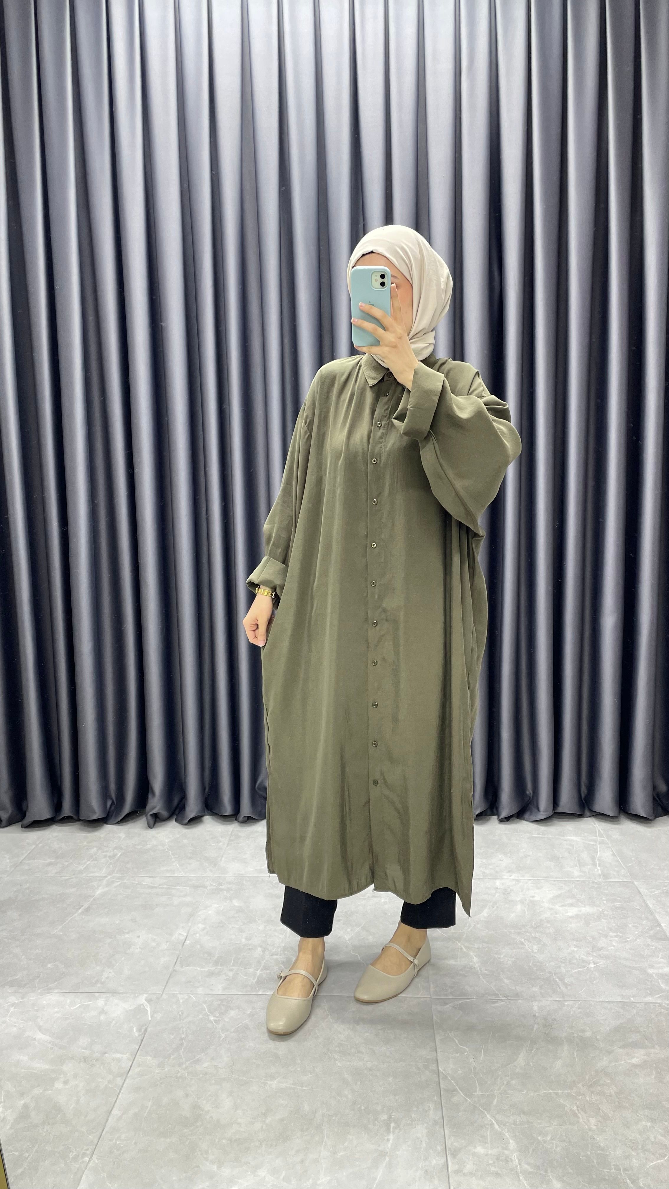 Soft Tencel Kumaş Gömlek 