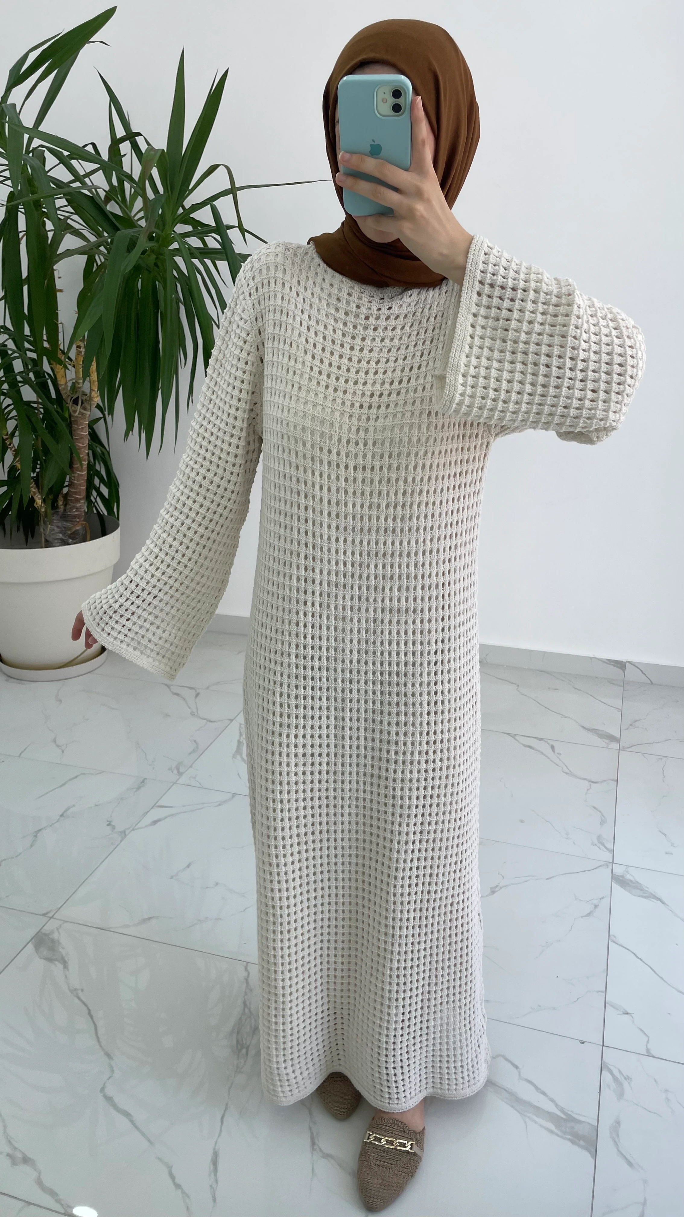 Joli Ajur Triko Elbise