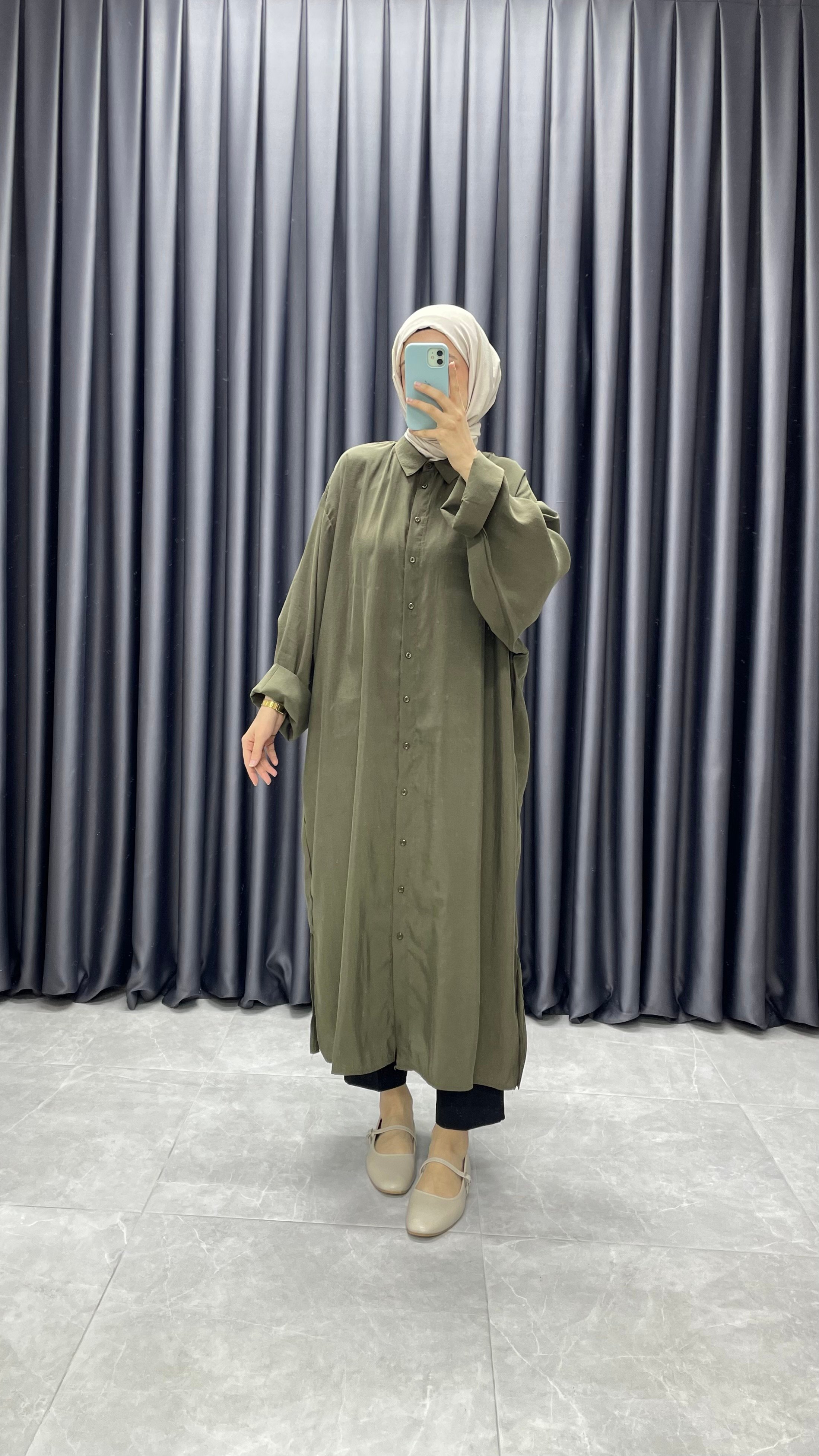 Soft Tencel Kumaş Gömlek 