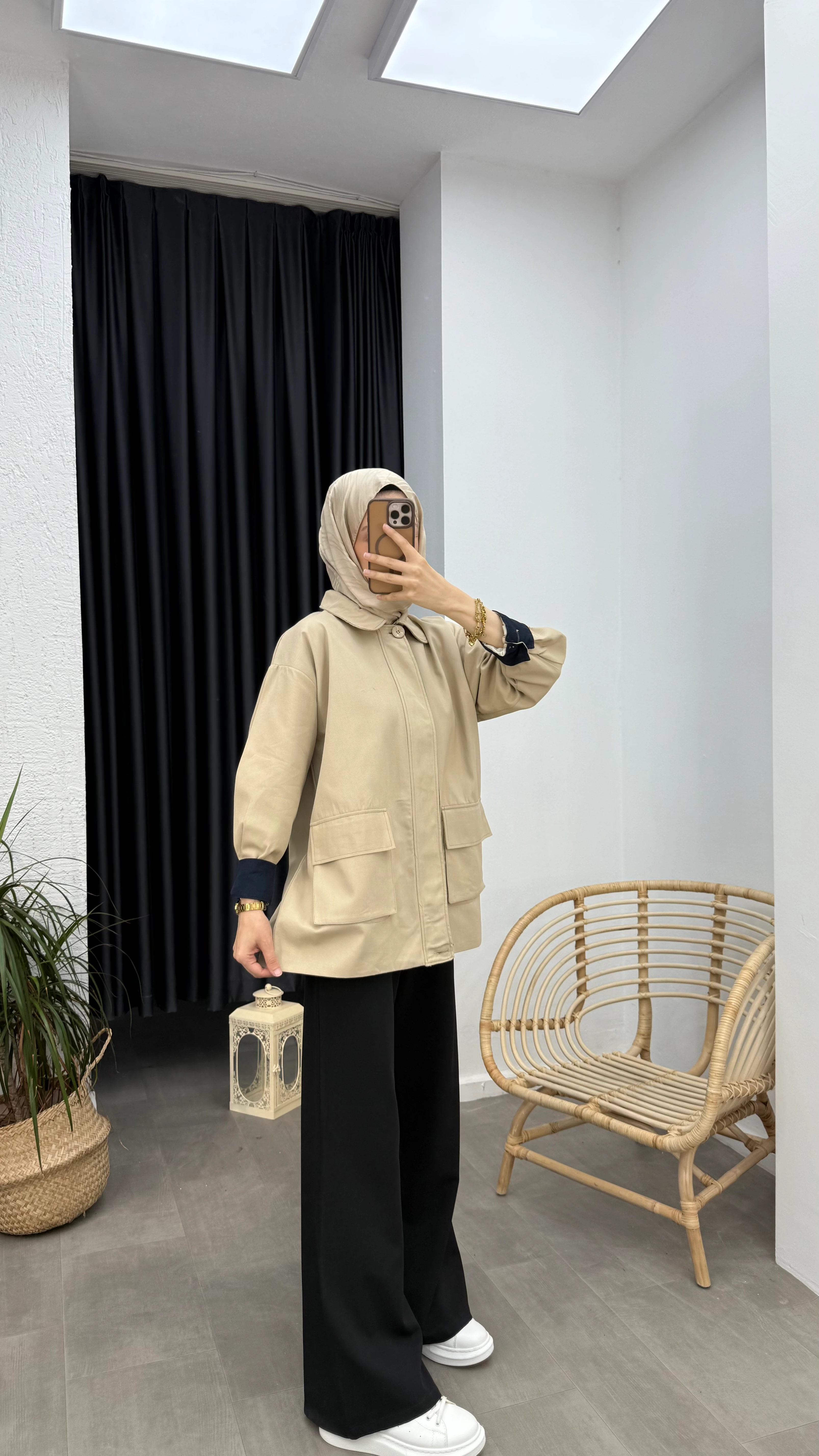 Gabardin Mevsimlik Ceket