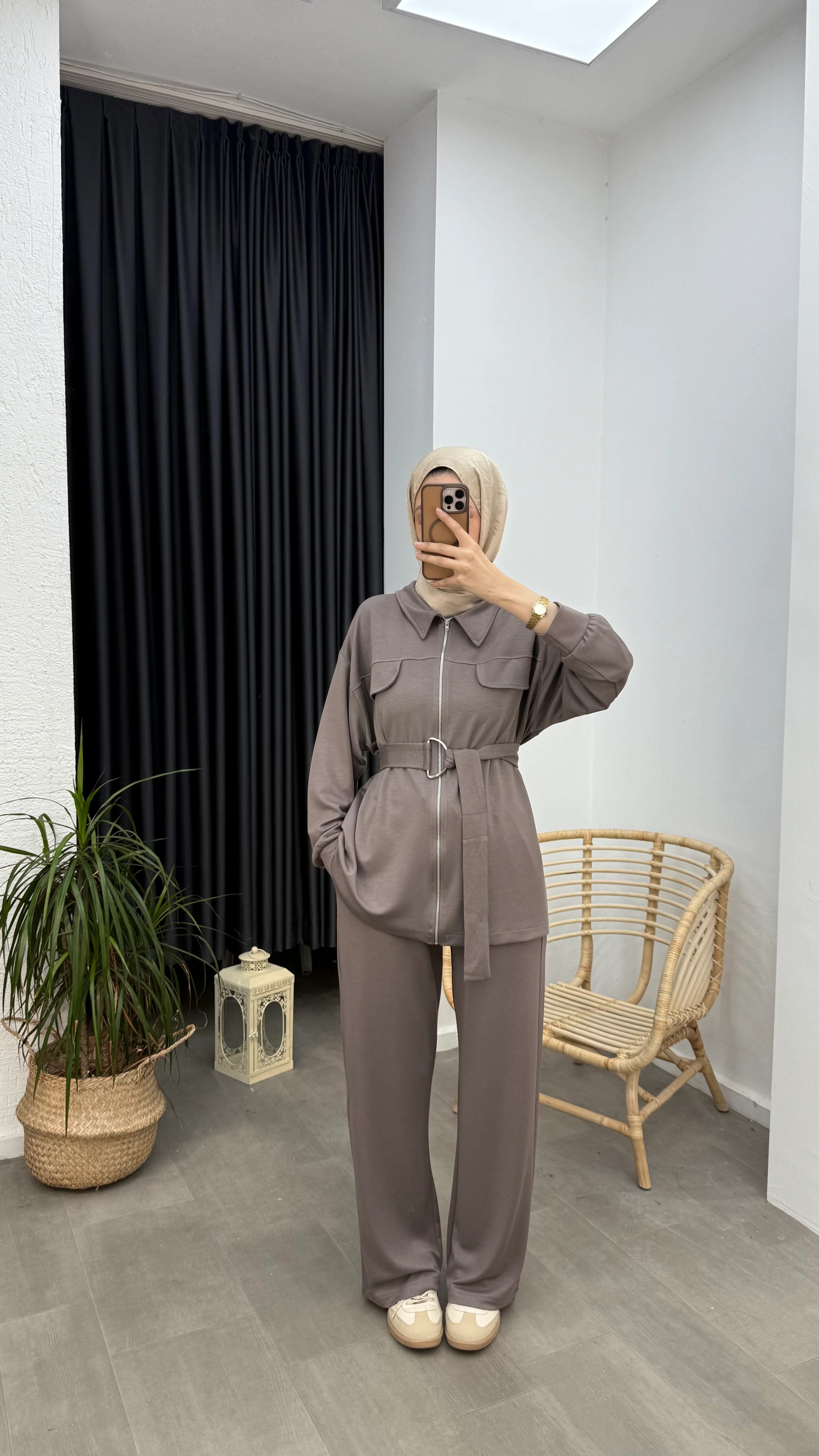 Cep Detaylı Oysho Takım