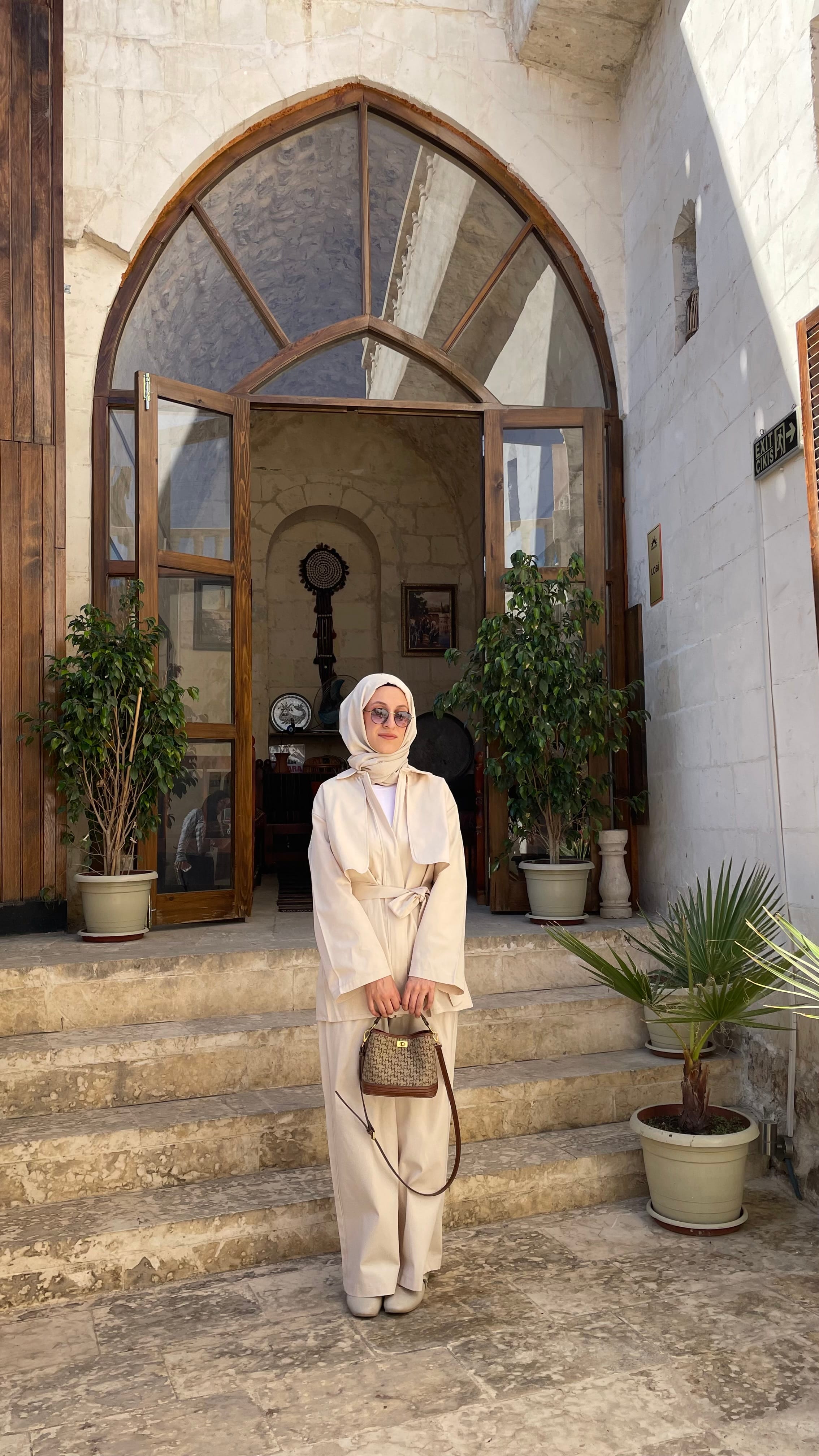 Wooden Gabardin Pantolon Takım