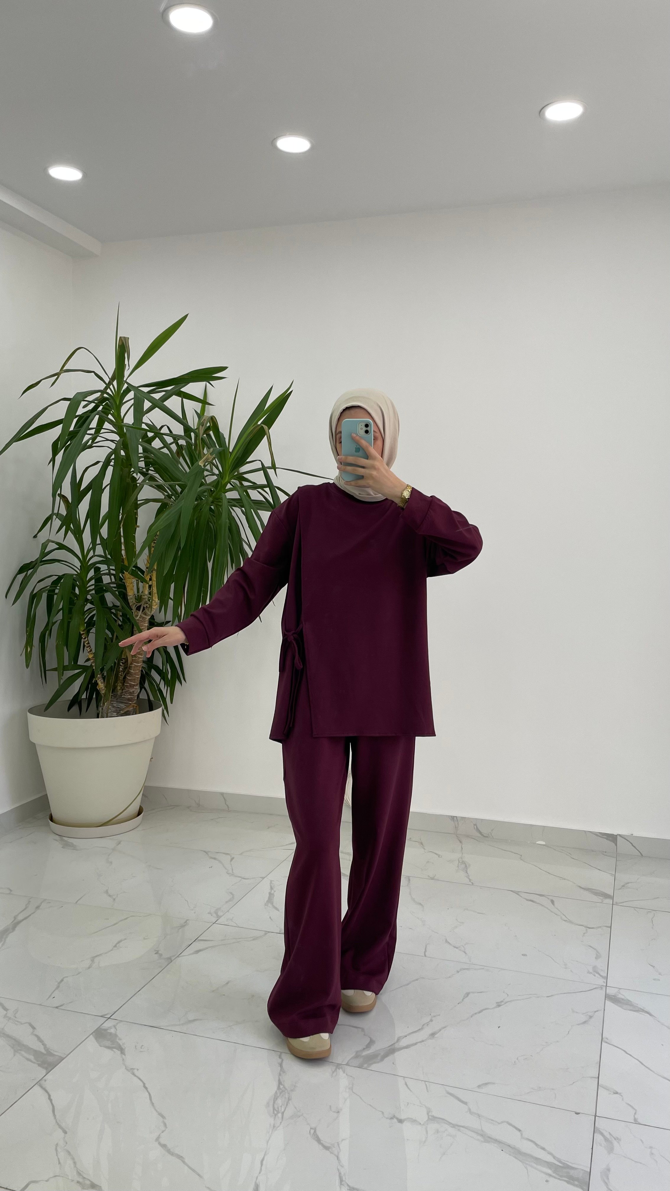 Monila Yandan Bağlamalı Oysho Takım