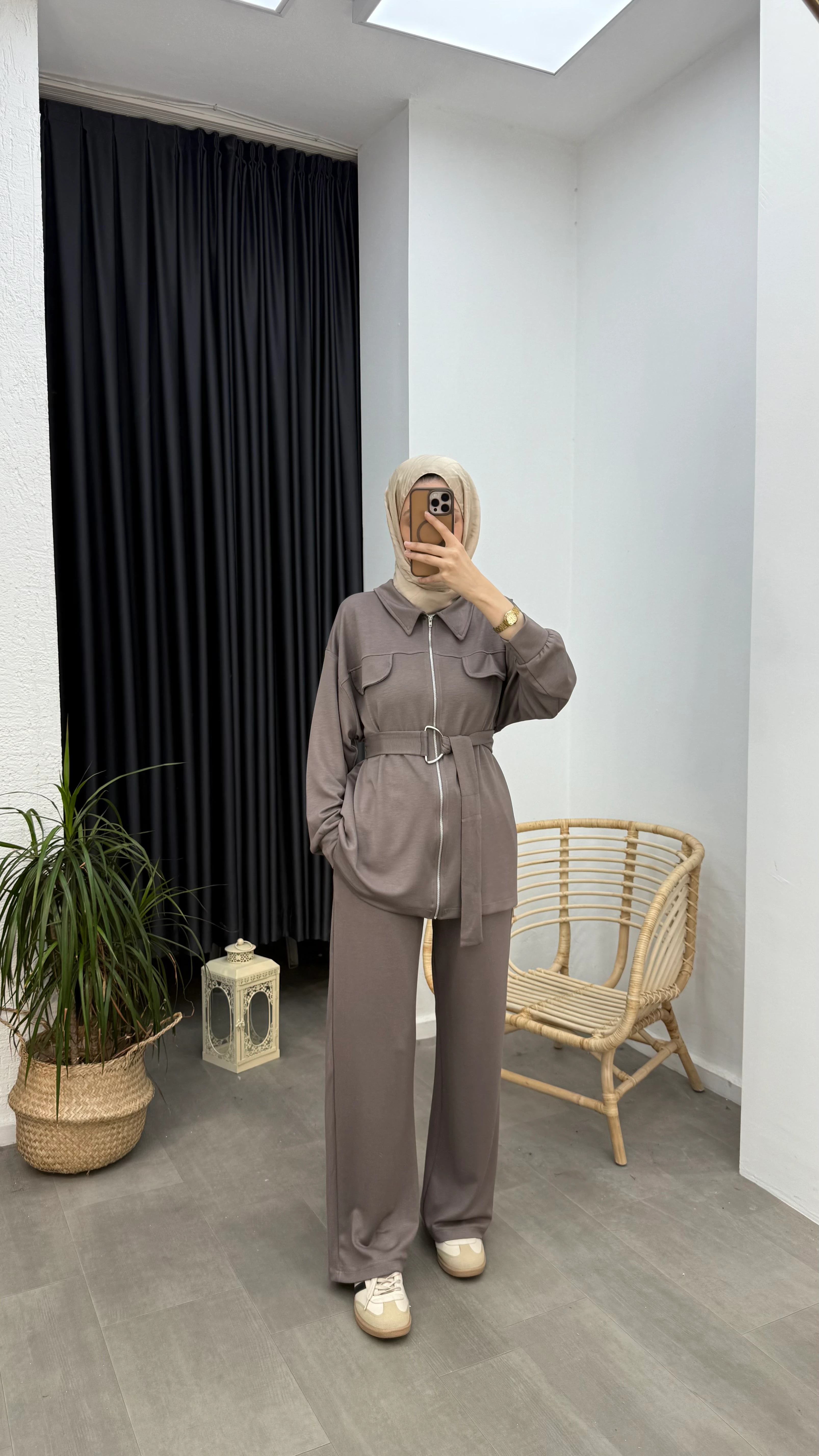 Cep Detaylı Oysho Takım