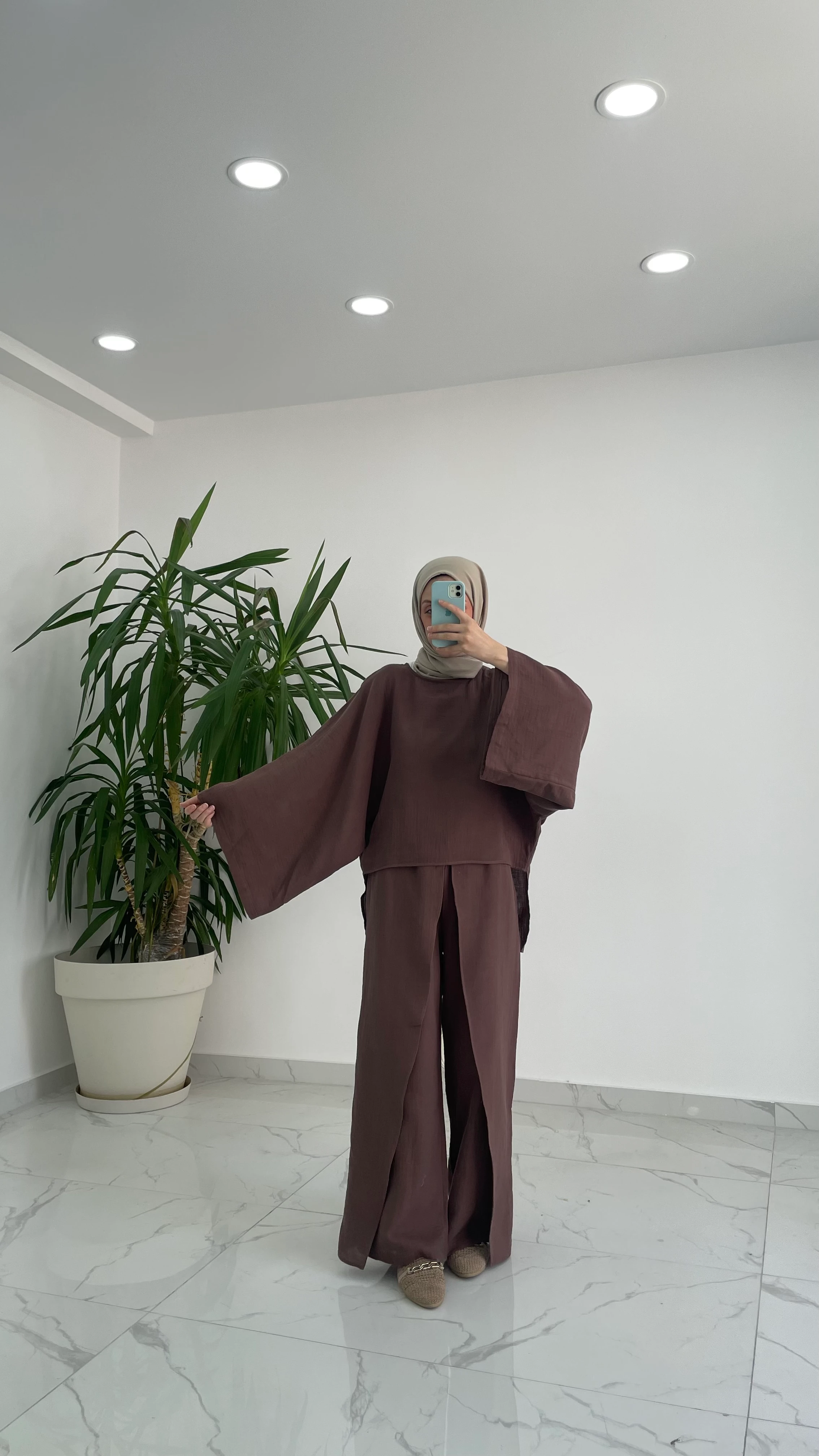 Lana Müslin Tulum Takım