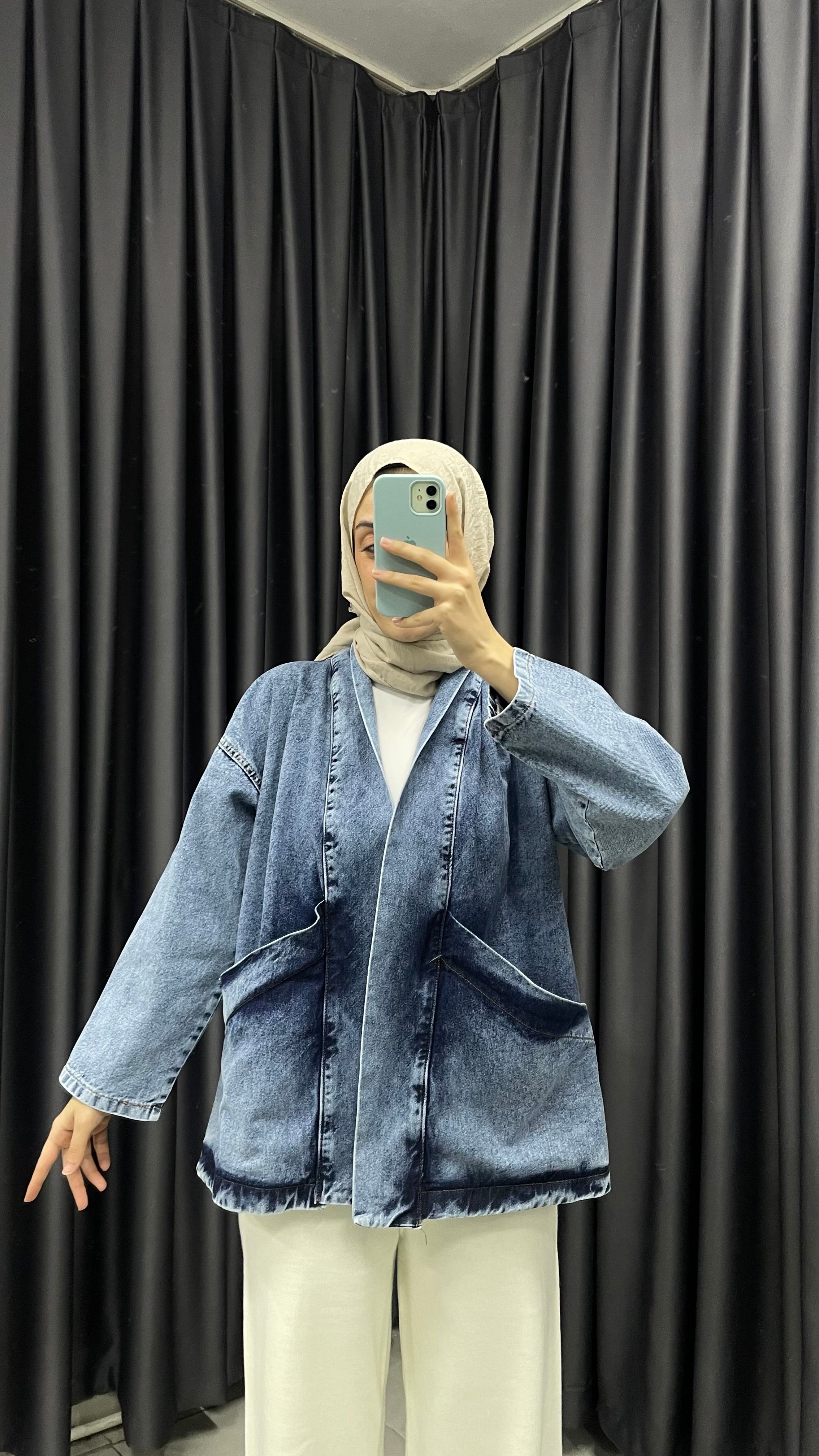 Denim Kot Ceket 