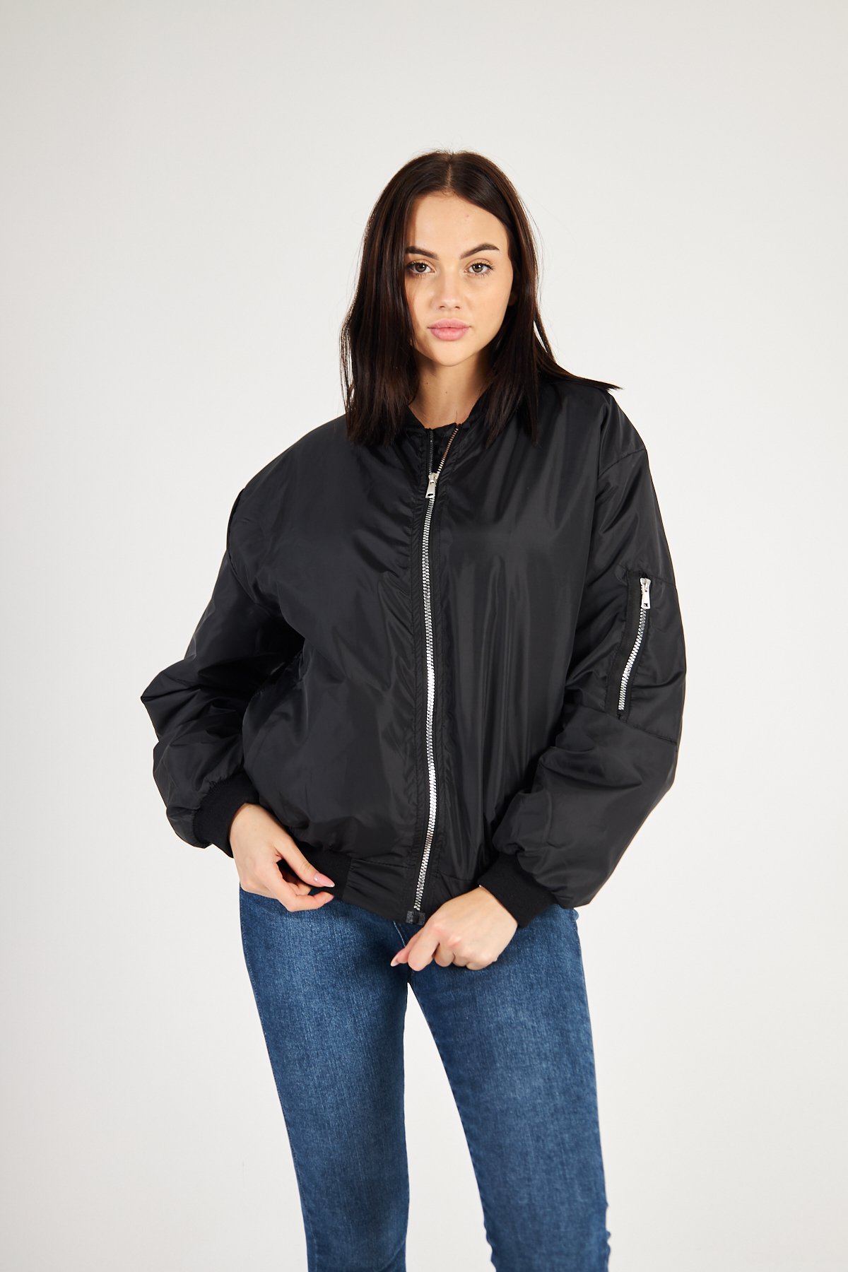 Oversize Bomber Ceket