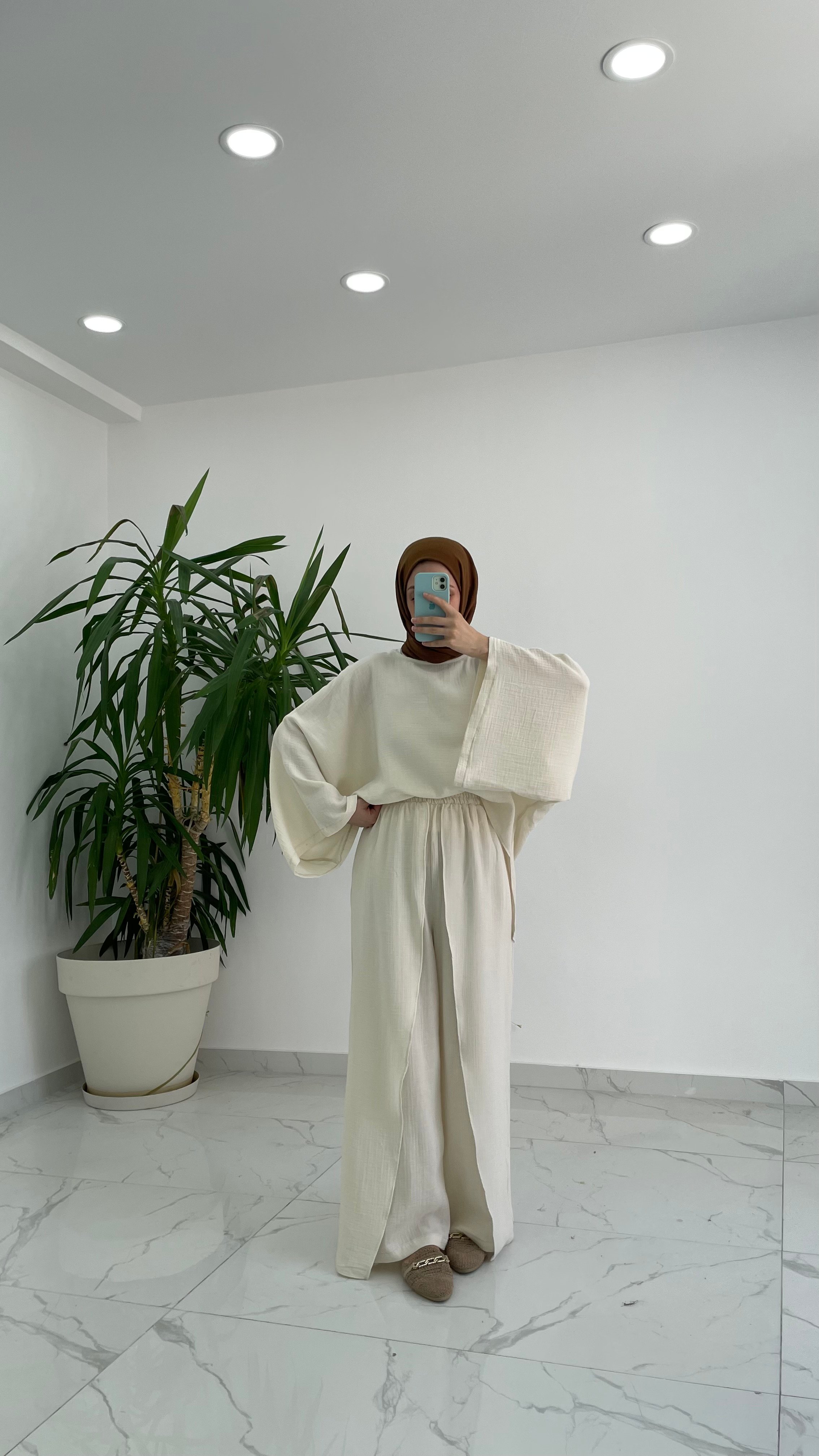 Lana Müslin Tulum Takım