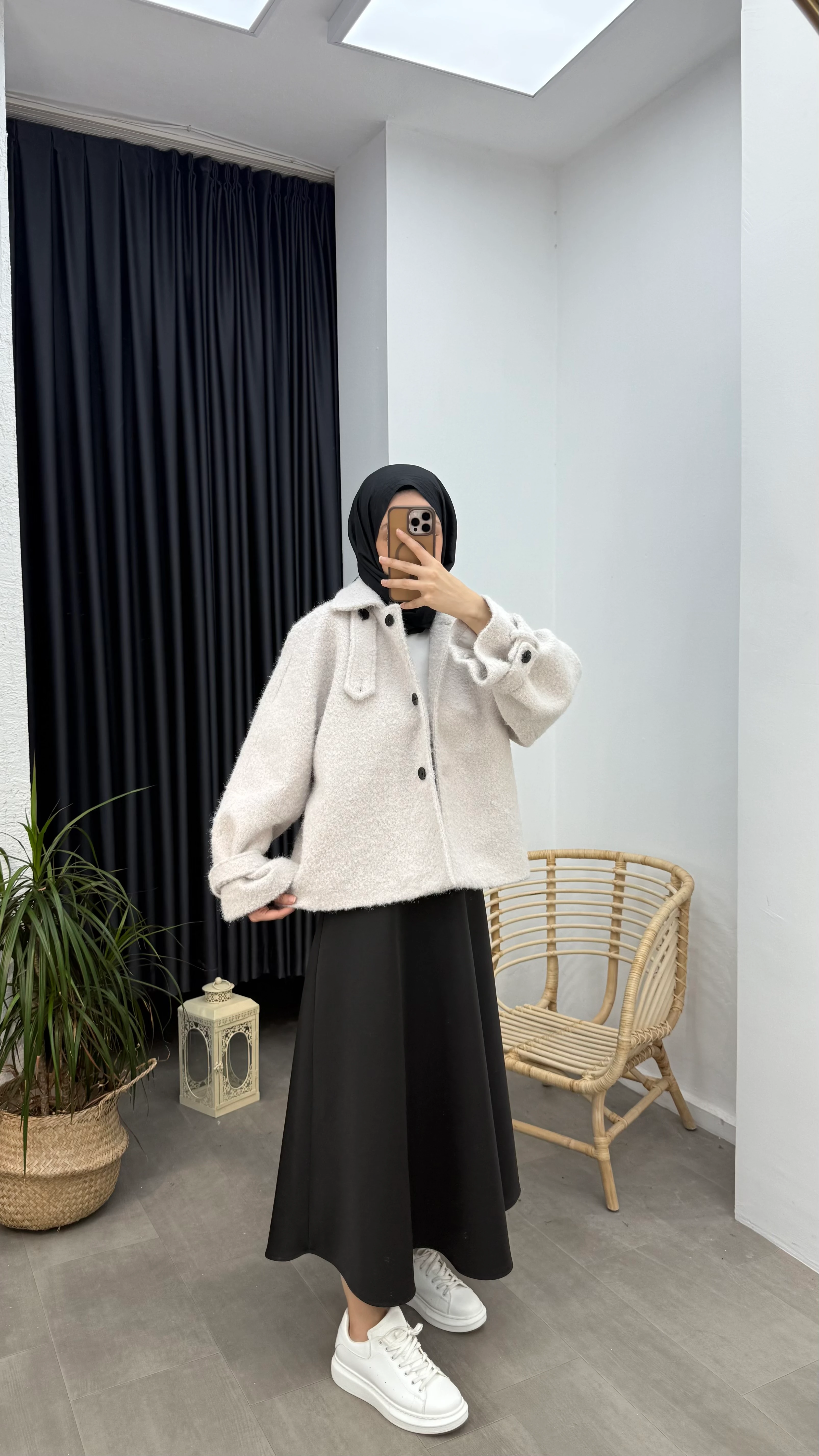 Premium Kırçıllı Kaşe Ceket