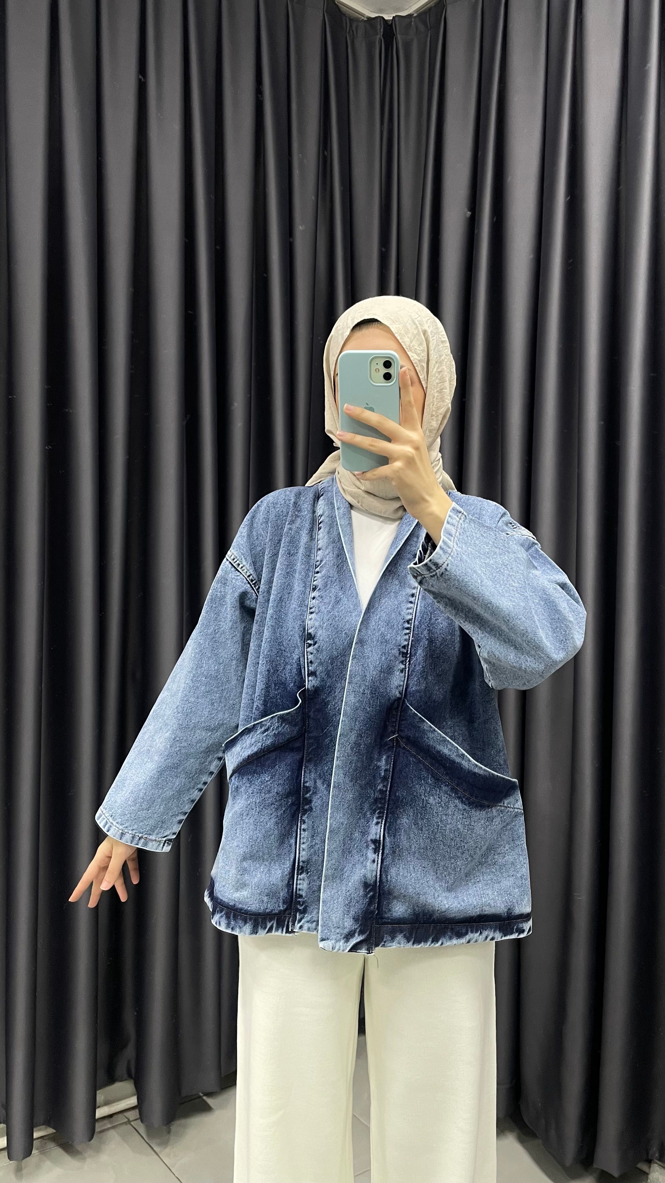 Denim Kot Ceket 