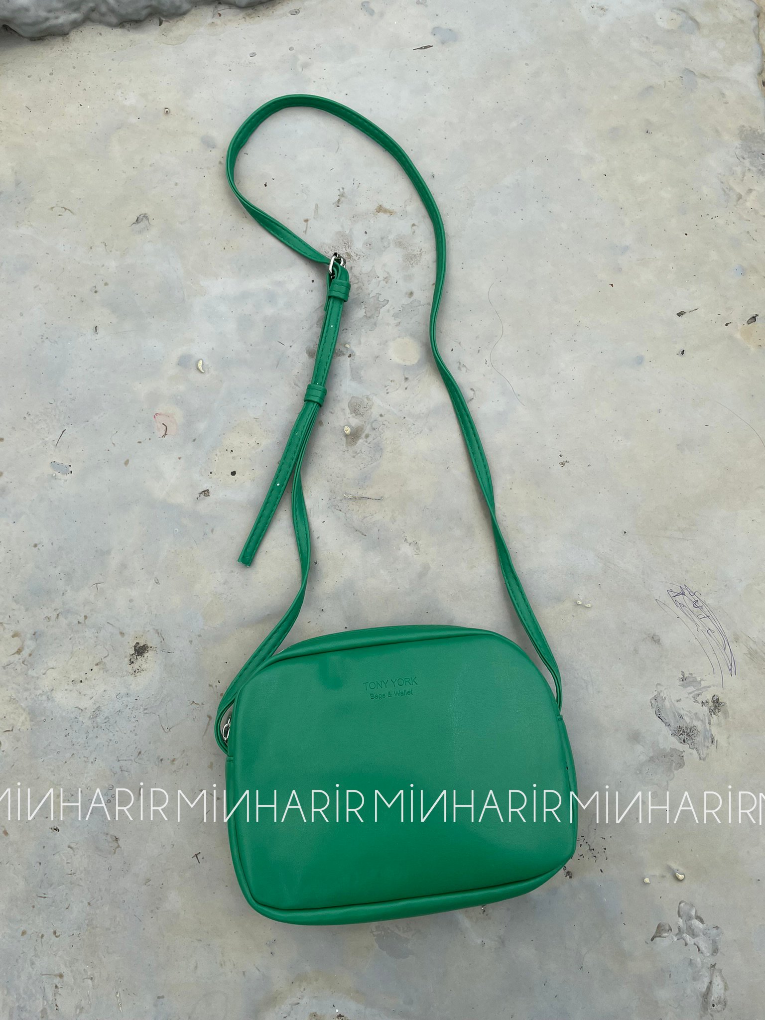 Hope Mini Çapraz Askılı Çanta - Yeşil