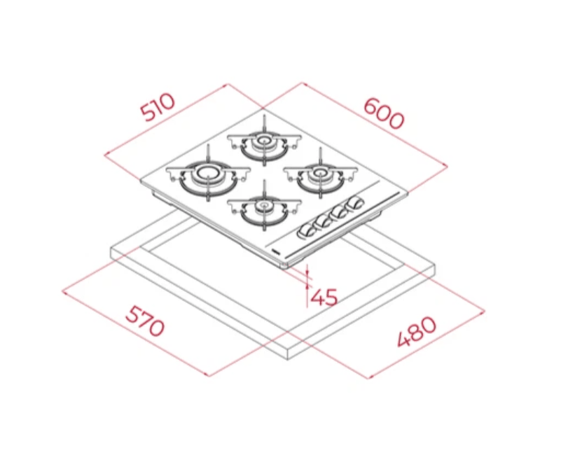 TEKA ANKASTRE GRİ SET 1 [ HLB 8400 ST FIRIN + GBE 64002 ST ANKASTRE OCAK + DLV 68660 ST DAVLUMBAZ ]