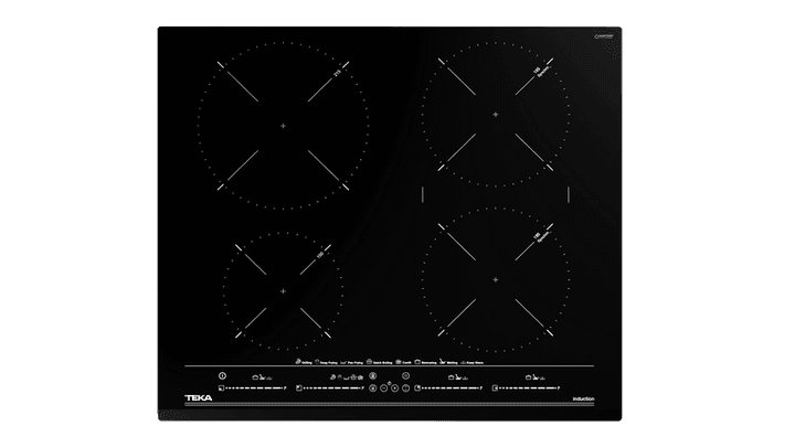 TEKA IZC 64630 BK SİYAH 60. CM. İNDUKSİYONLU ANKASTRE OCAK
