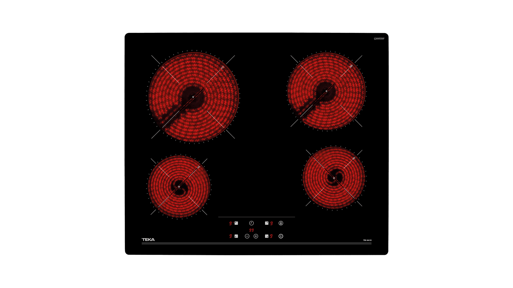 TEKA TB 6415 60 cm Vitroseramik Ocak - Dokunmatik Panelli