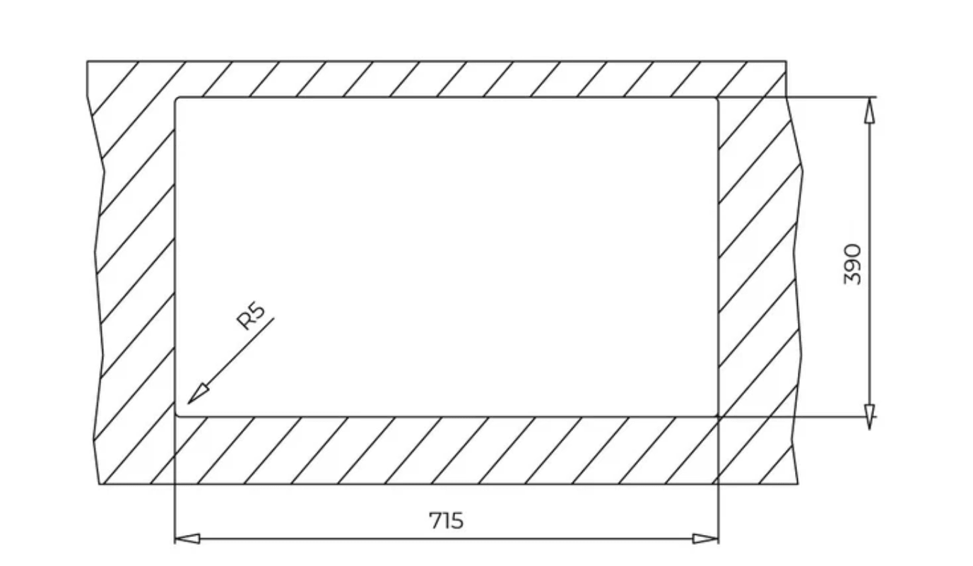 TEKA SQUARE 760 TEZGAH ALTI STONE GRİ GRANİT EVYE