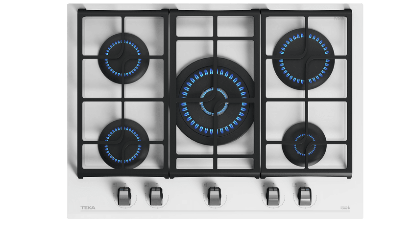 TEKA GZC 75330 XB Beyaz ExactFlame Teknolojili 70 cm Cam Gazlı Ocak