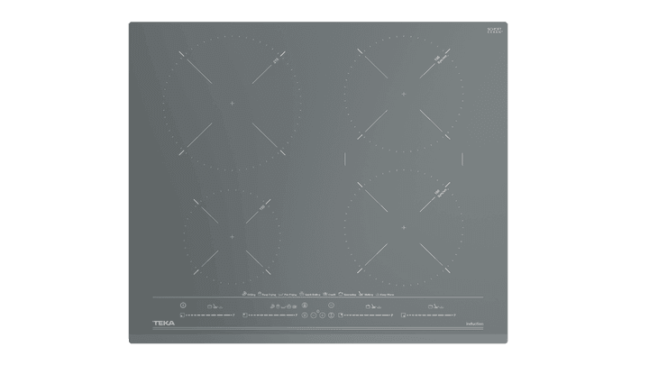 TEKA IZC 64630 ST STONE GRİ 60 CM. İNDUKSİYONLU ANKASTRE OCAK