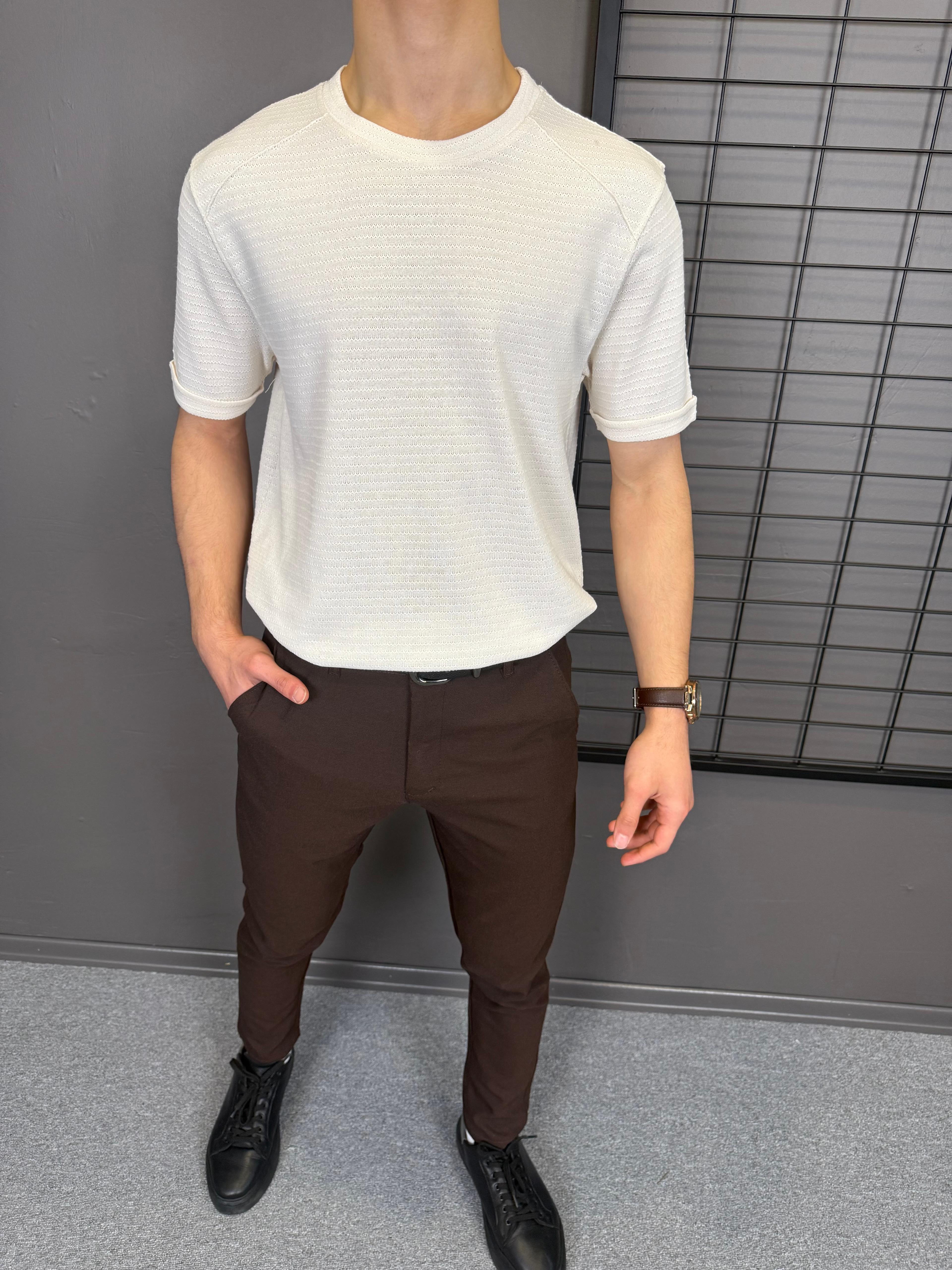 Pamuk Örme Basic Tişört 