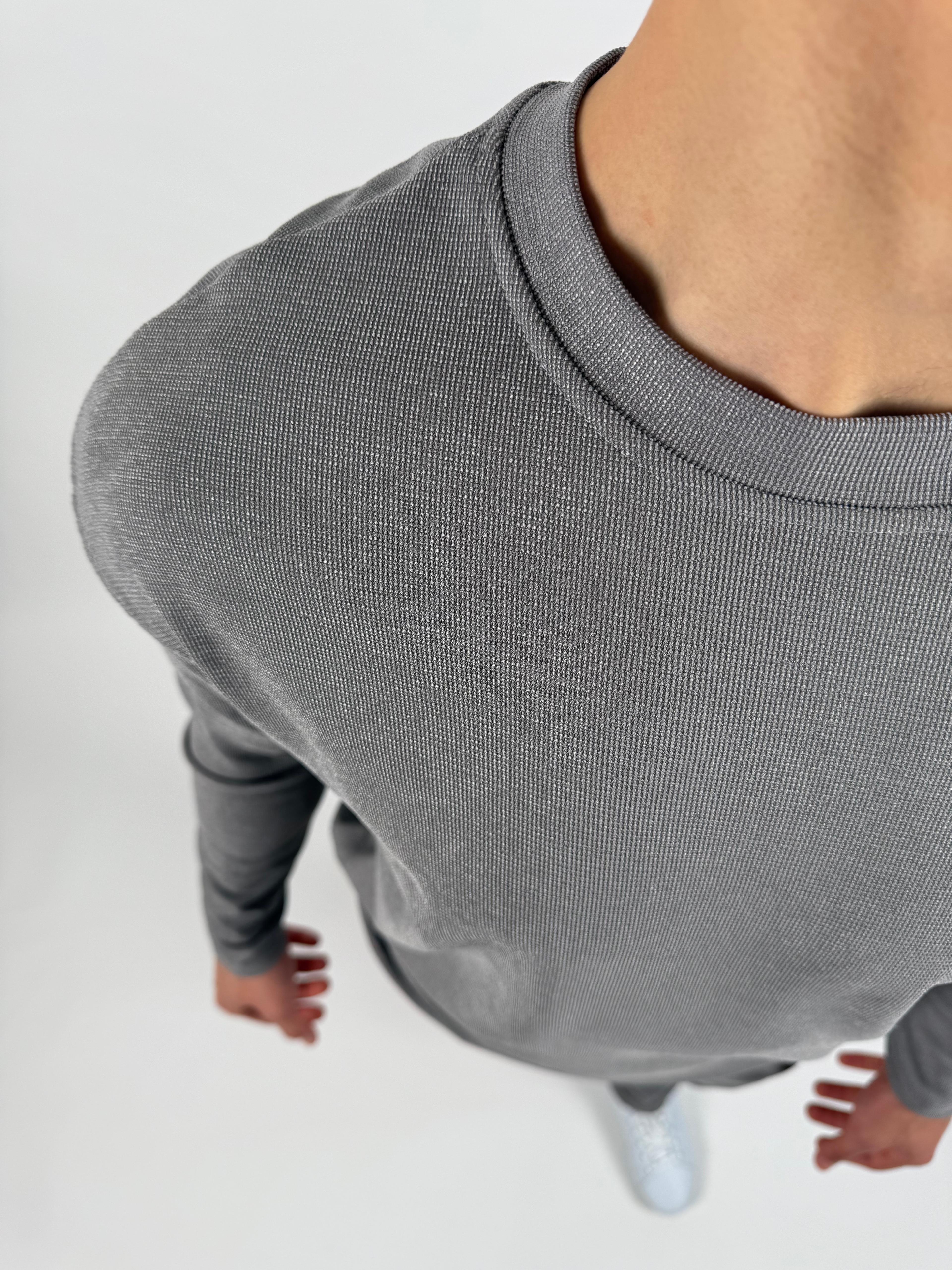 Pamuk Jakar Kumaş Sweatshirt
