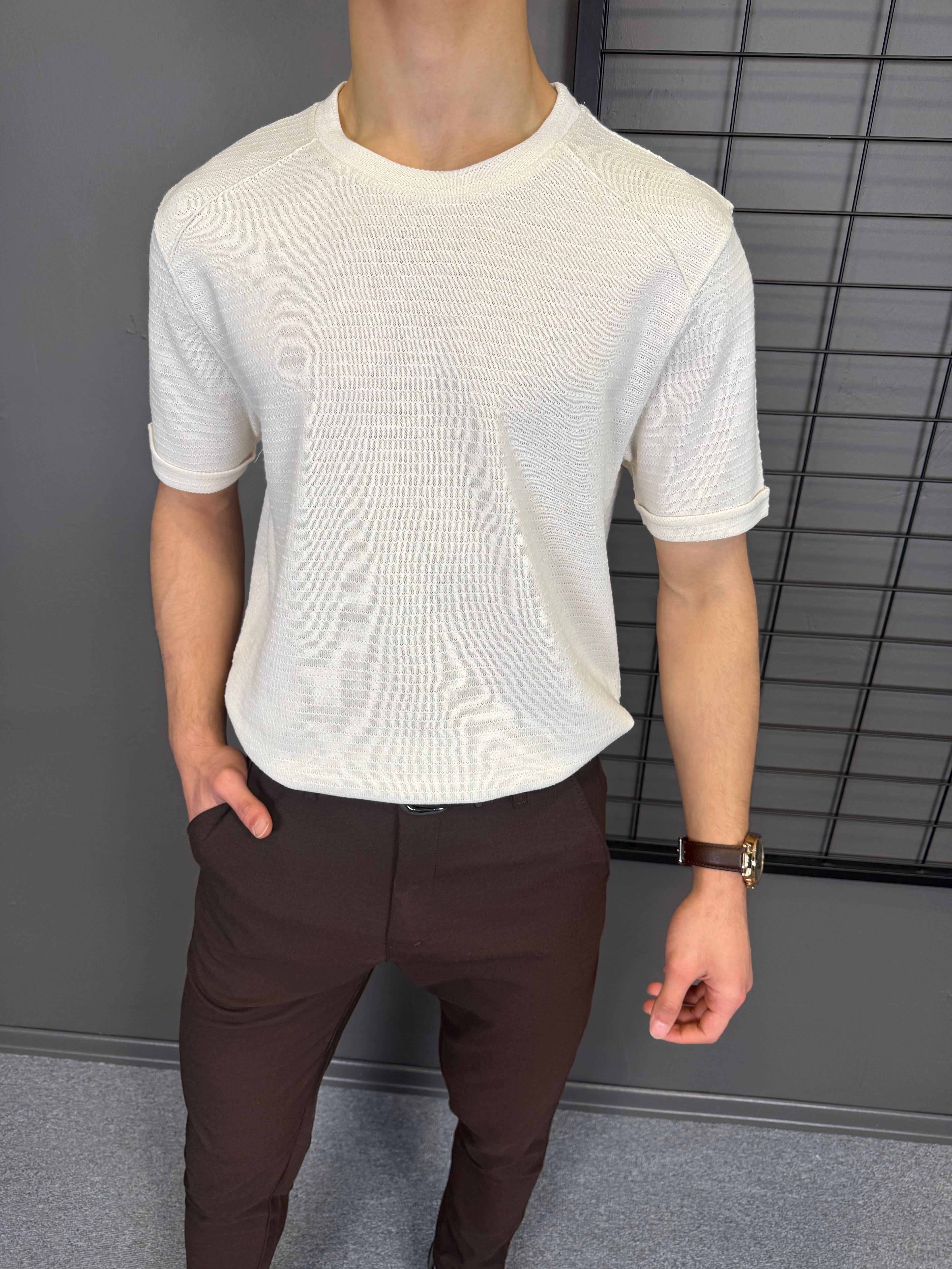 Pamuk Örme Basic Tişört 