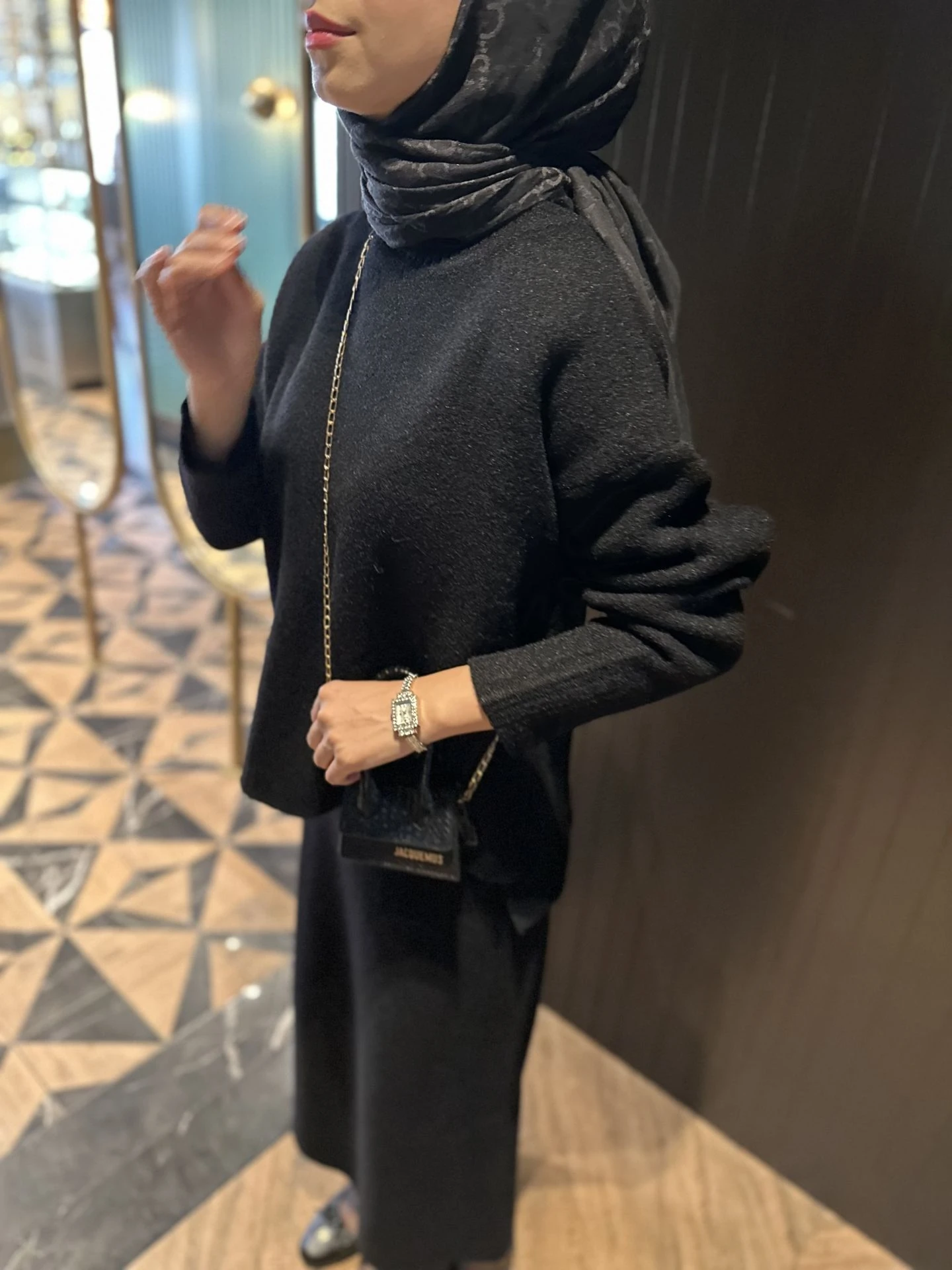 Triko Set İkili Siyah