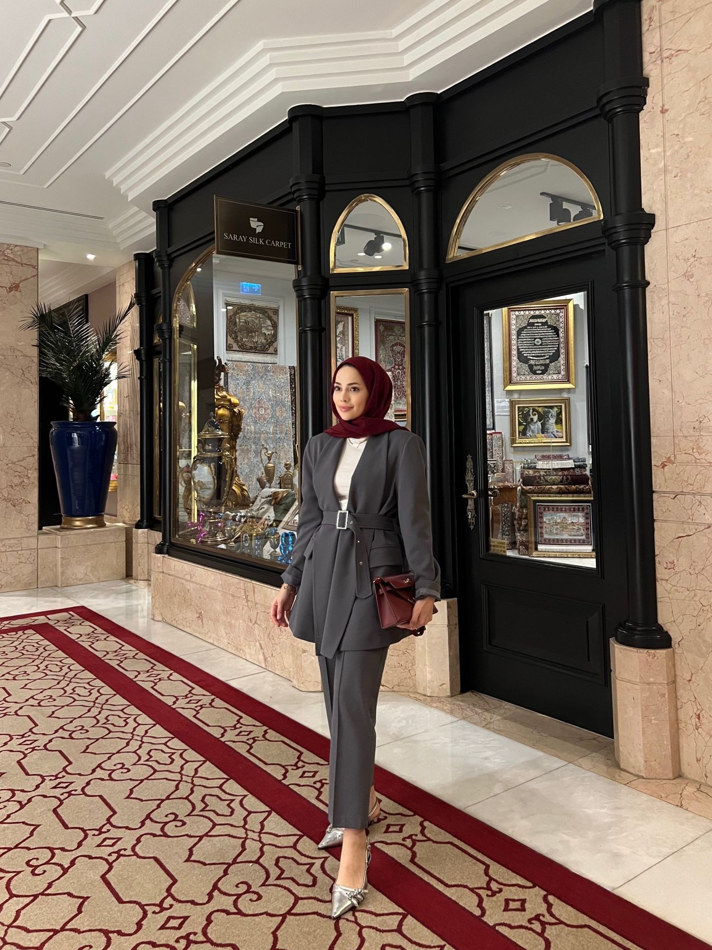 Class Ceket Pantolon İkili Set Antrasit